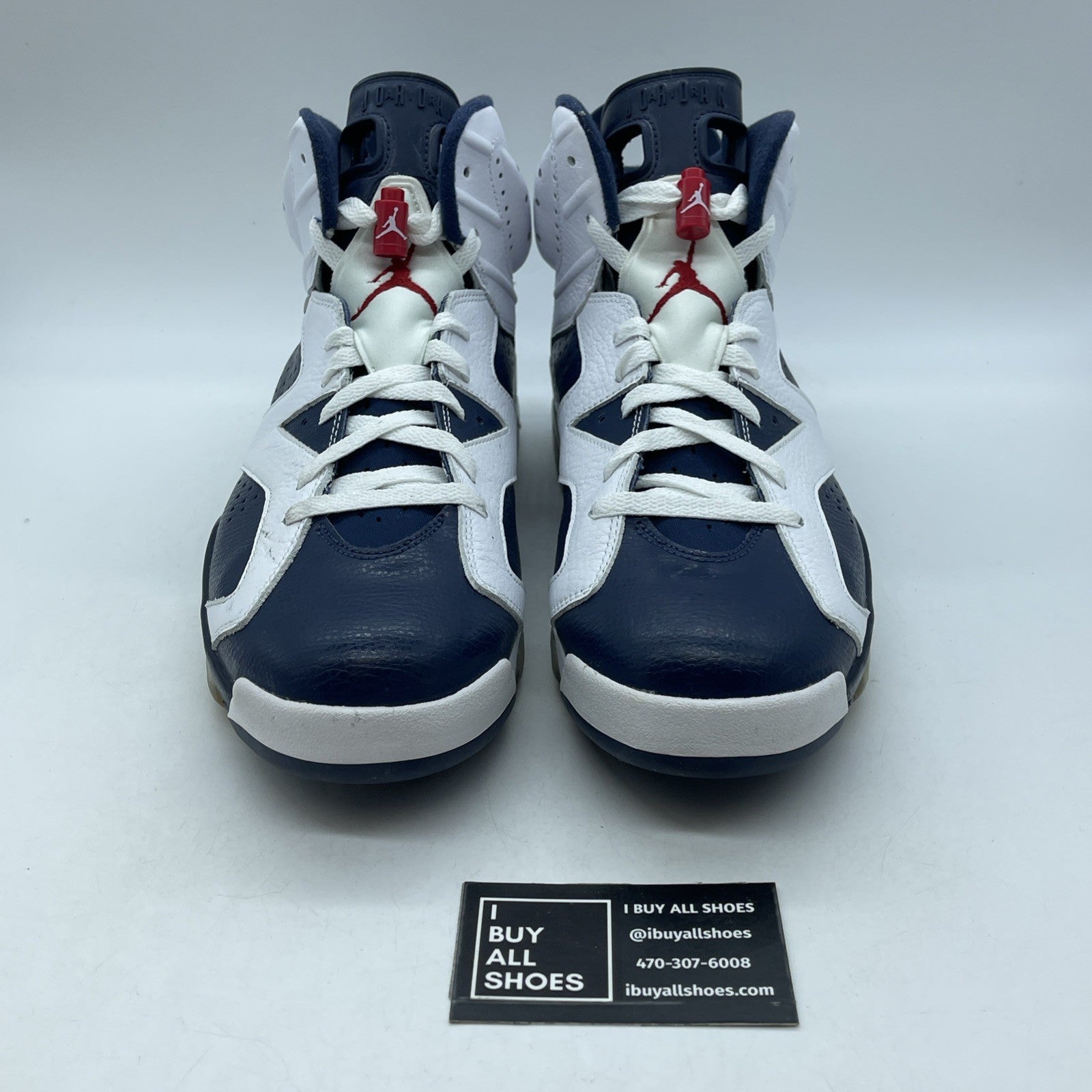 Size 12 - Air Jordan 6 Retro 2012 Olympic (384664-130)