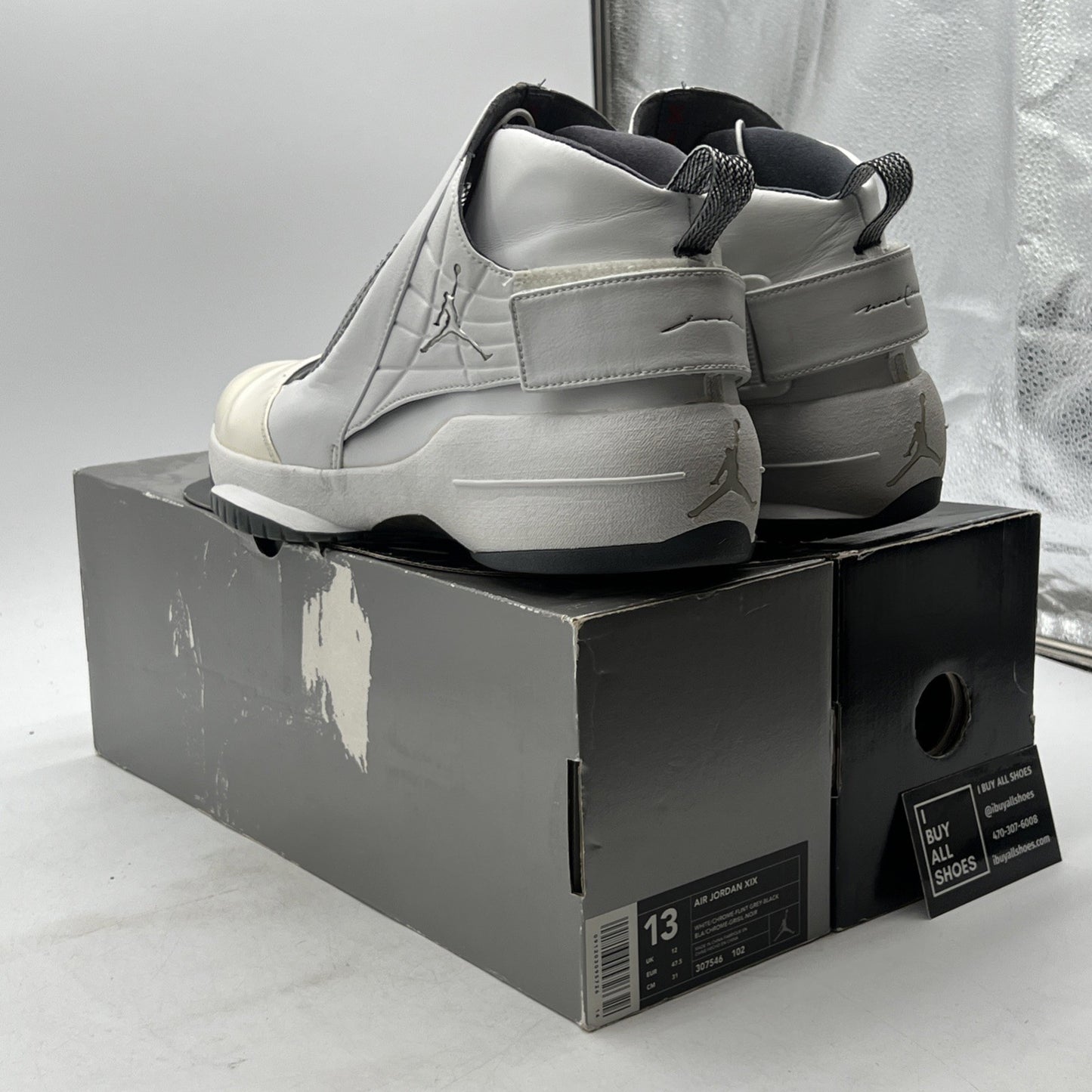 Size 13 - Air Jordan 19 OG 2004 Flint (307546-102)