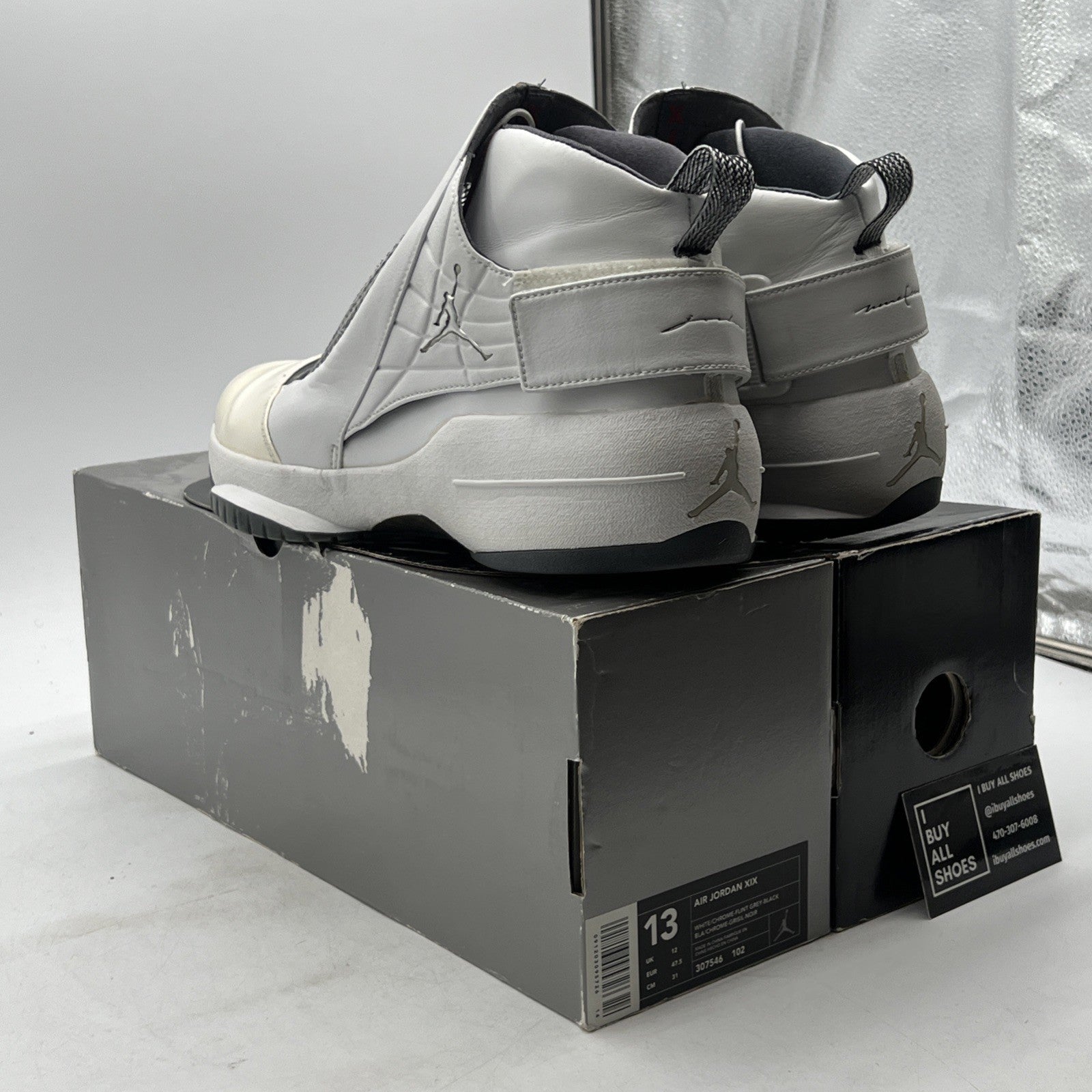 Size 13 - Air Jordan 19 OG 2004 Flint (307546-102)