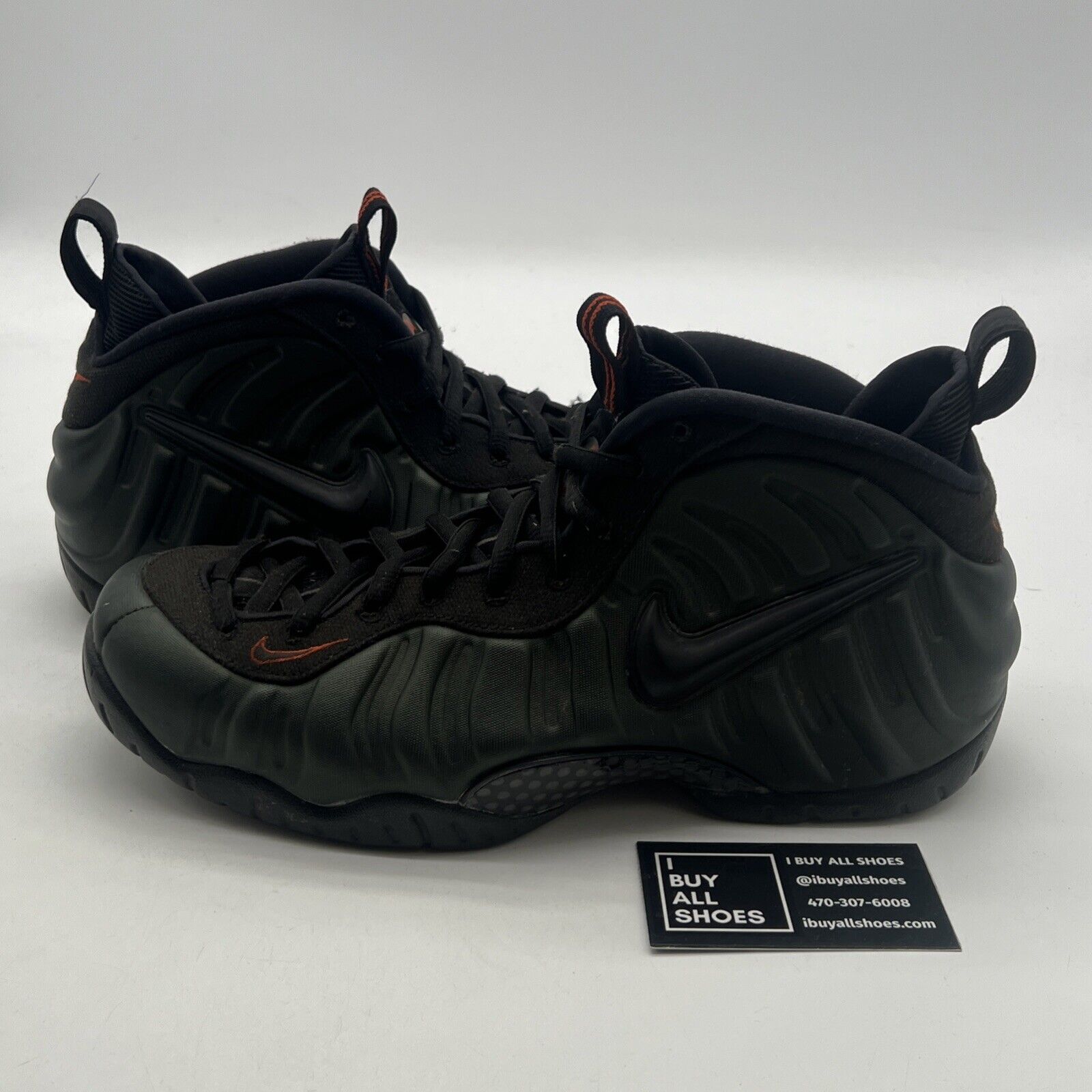 Size 10.5 - Nike Air Foamposite Pro Sequoia (624041-304)