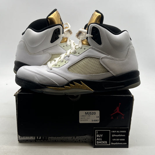Size 13 - Air Jordan 5 Retro Olympic (136027-133)