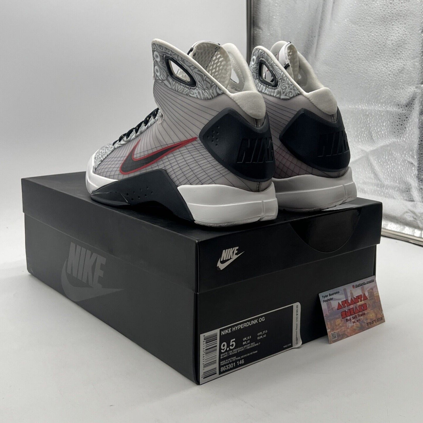 Size 9.5 - Nike Hyperdunk OG 2016 United We Rise (863301-146)