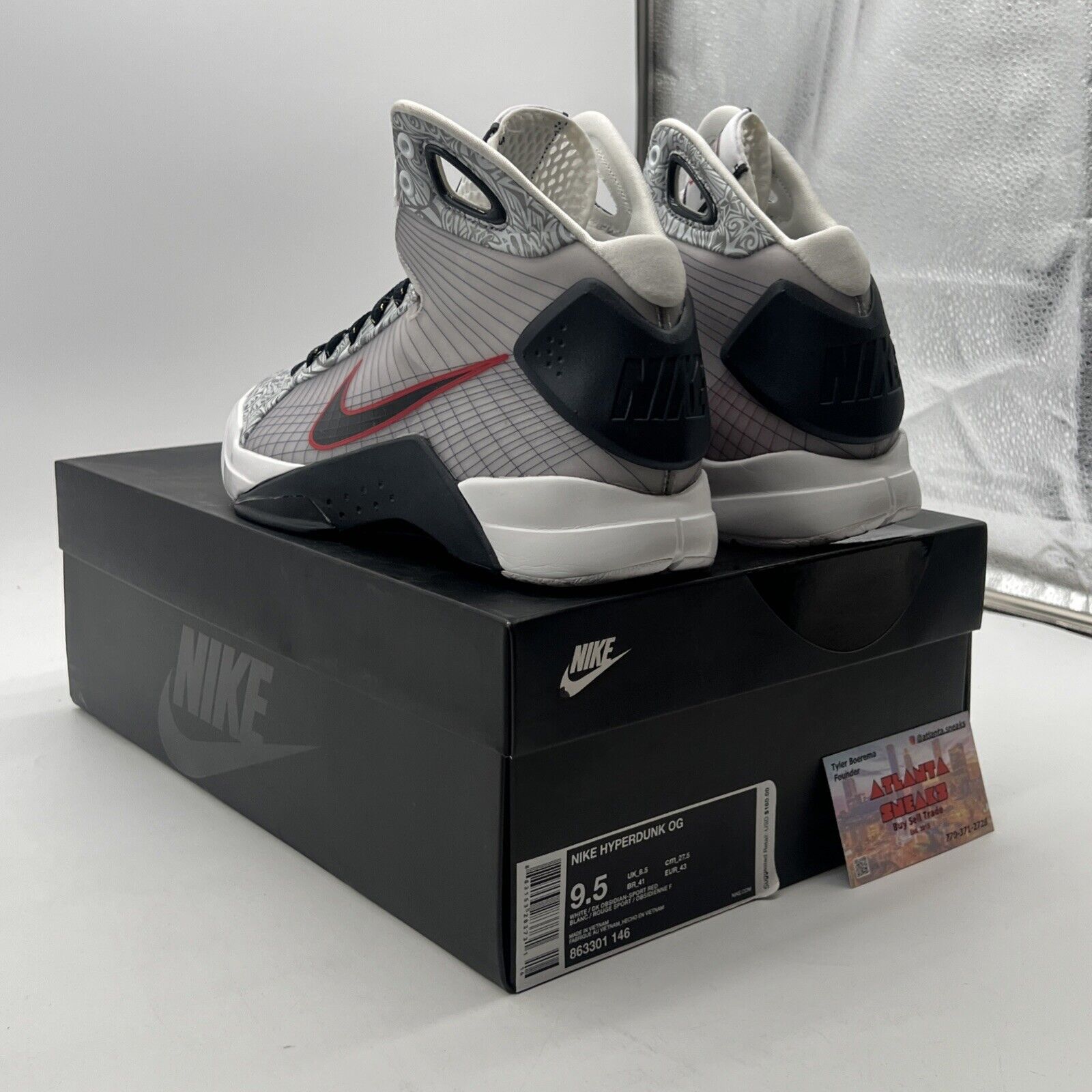 Size 9.5 - Nike Hyperdunk OG 2016 United We Rise (863301-146)