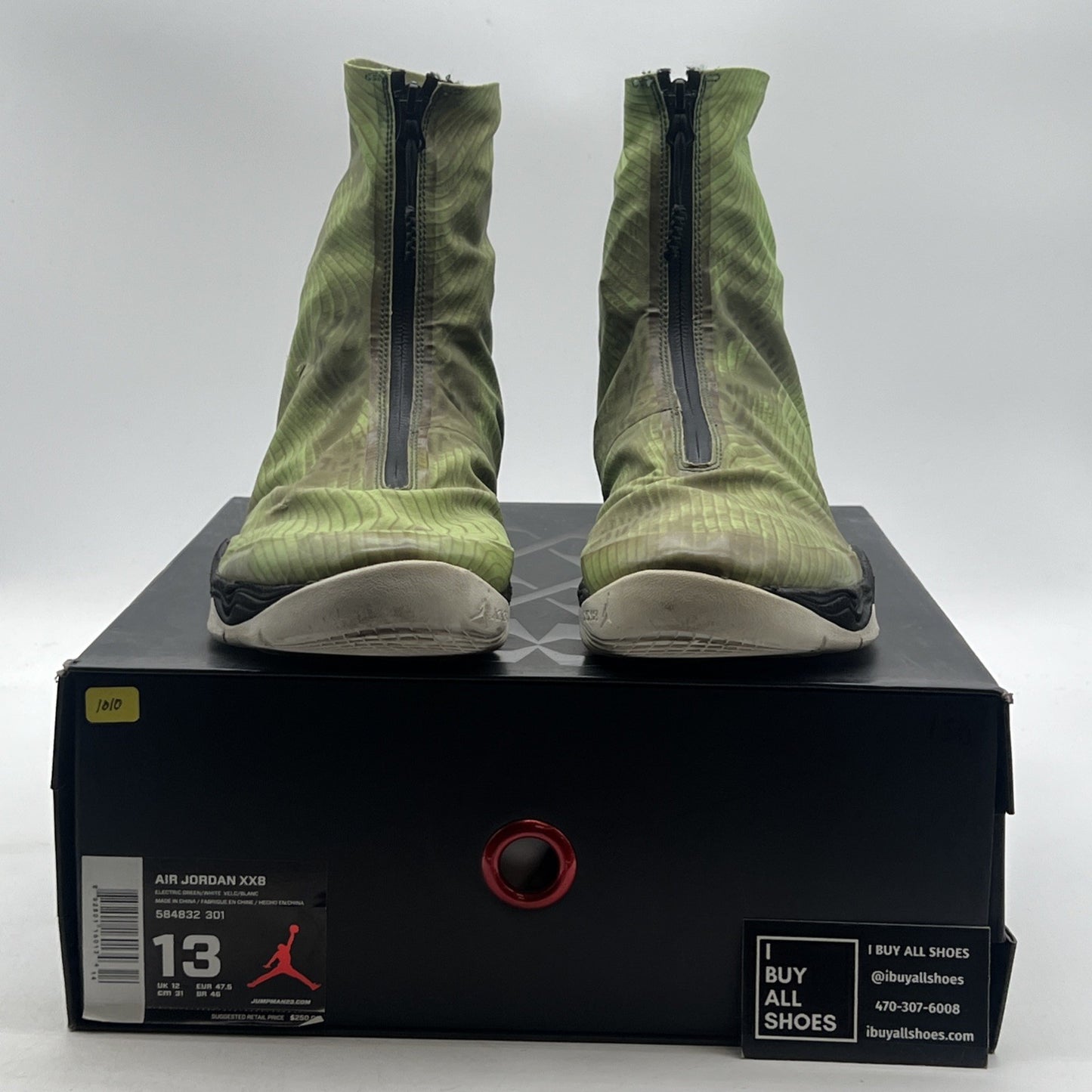 Size 13 - Air Jordan 28 Color Pack - Green Camo (584832-301)