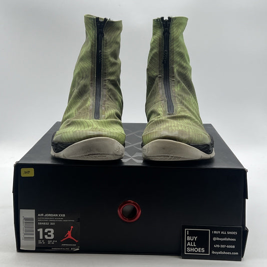 Size 13 - Air Jordan 28 Color Pack - Green Camo (584832-301)