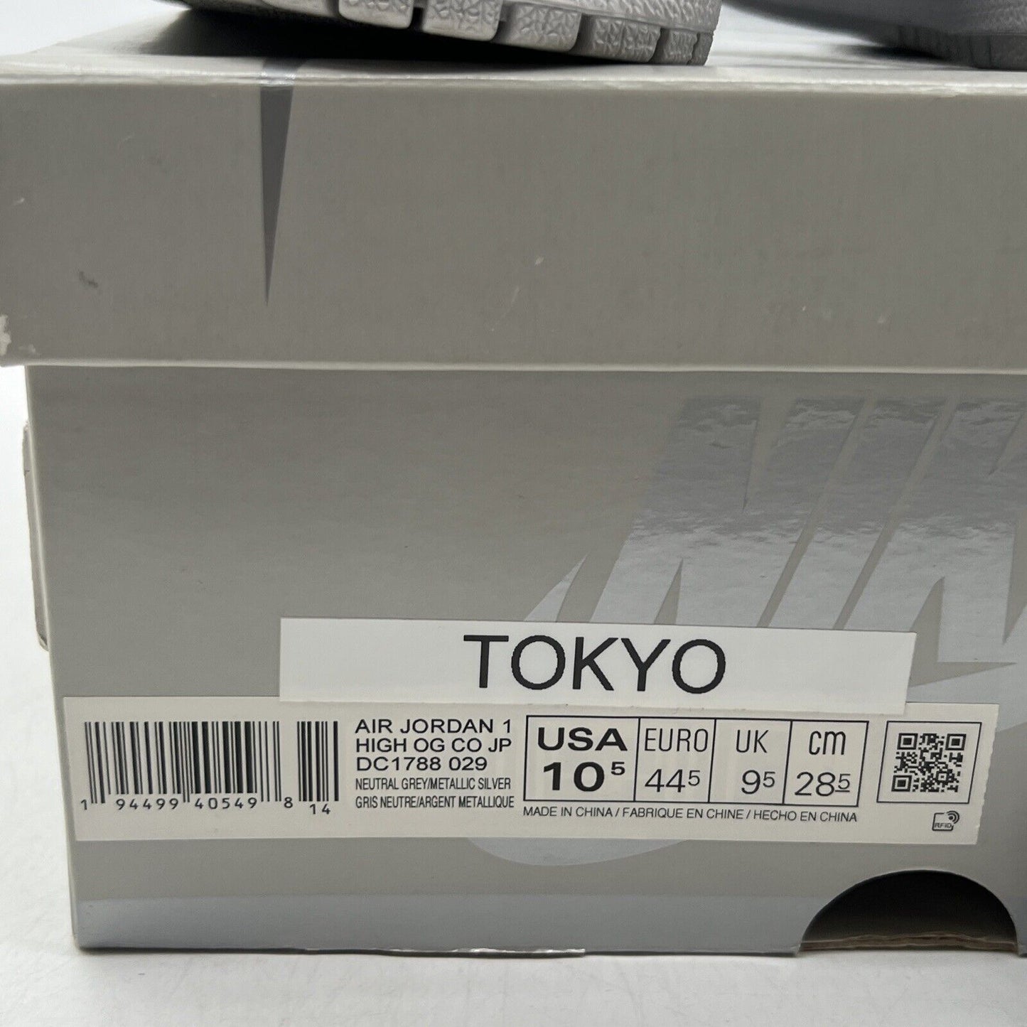 Size 10.5 - Air Jordan 1 Retro OG CO.JP High Tokyo Leather White (DC1788-029)