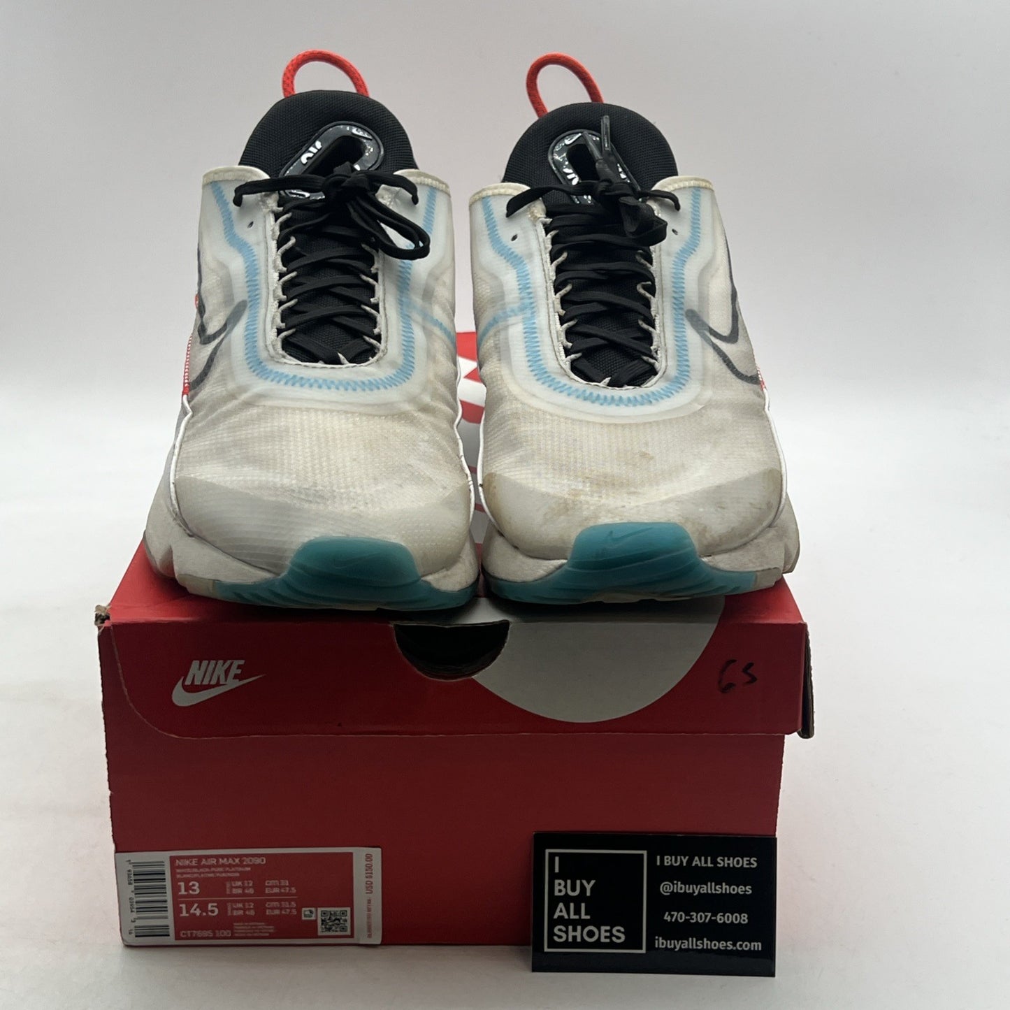 Size 13 - Nike Air Max 2090 Pure Platinum (CT7695-100)