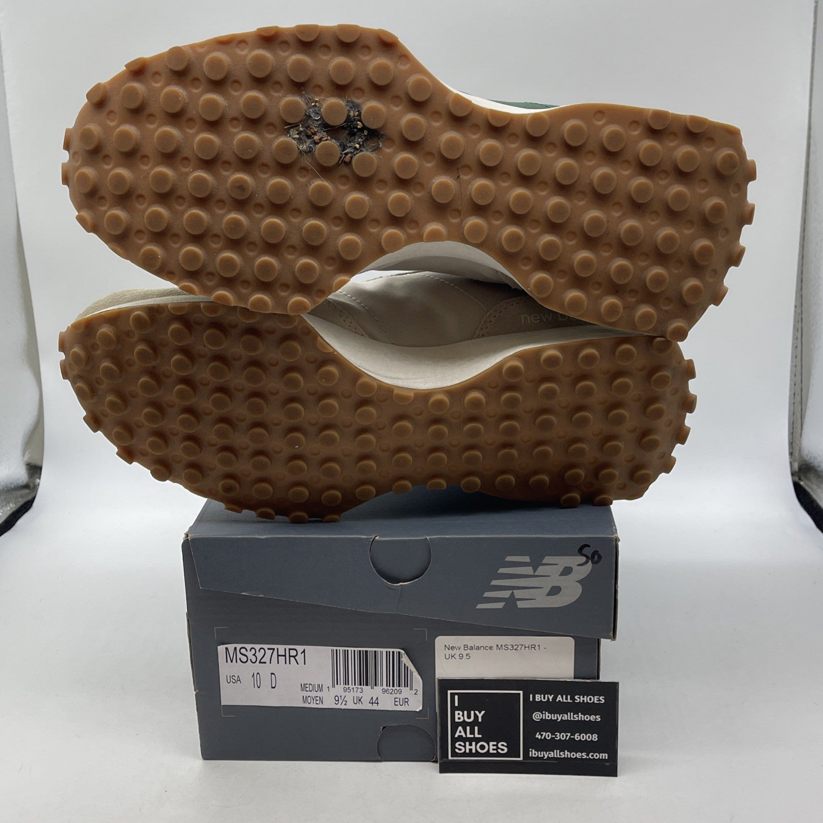 Size 10 - New Balance 327 Timberwolf Nightwatch Green (MS327HR1)