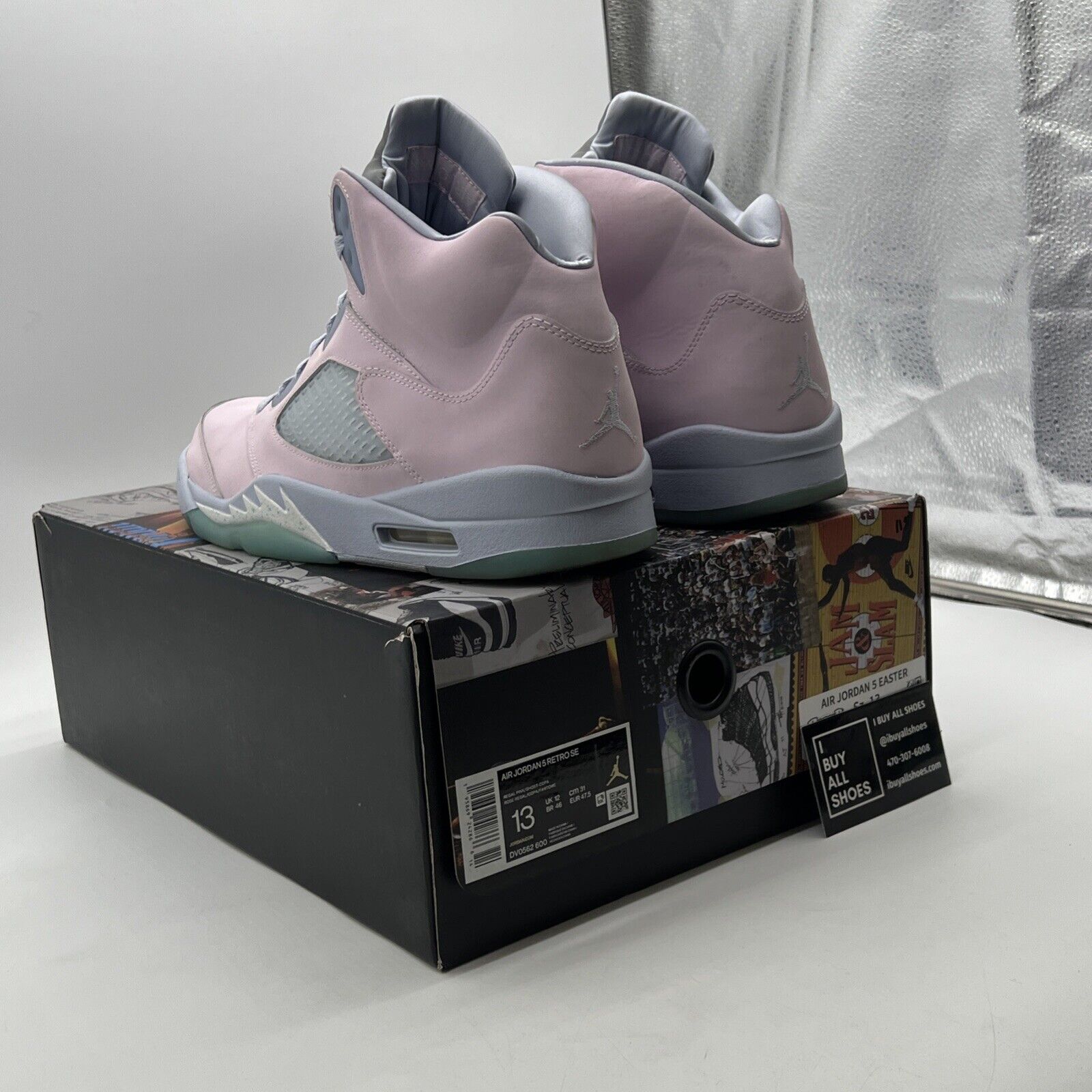 Size 13 - Air Jordan 5 Easter 2022 (DV0562-600)