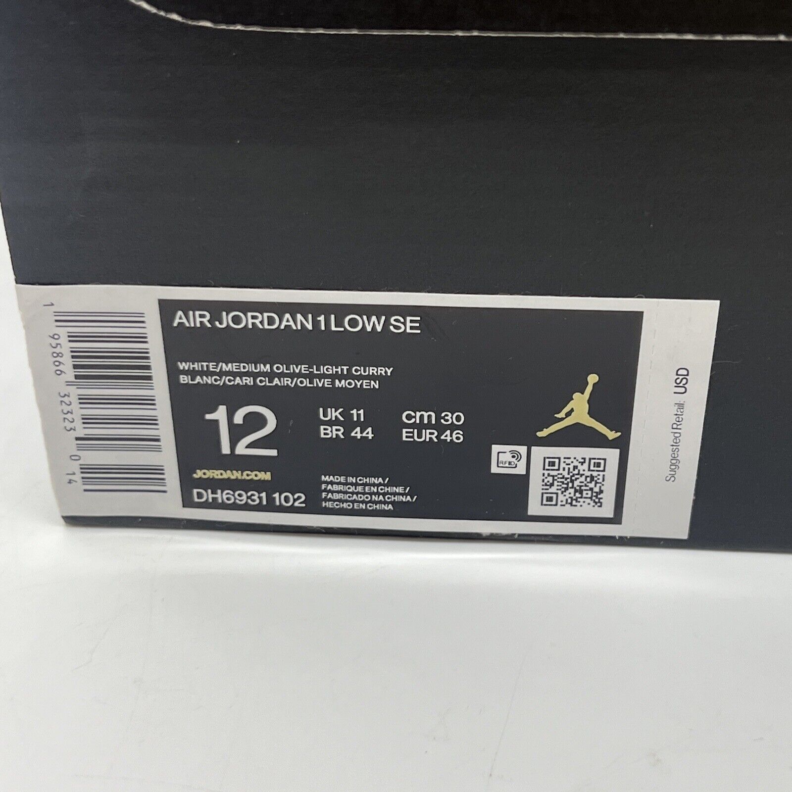 Size 12 - Jordan 1 Low SE Ceramic 2021