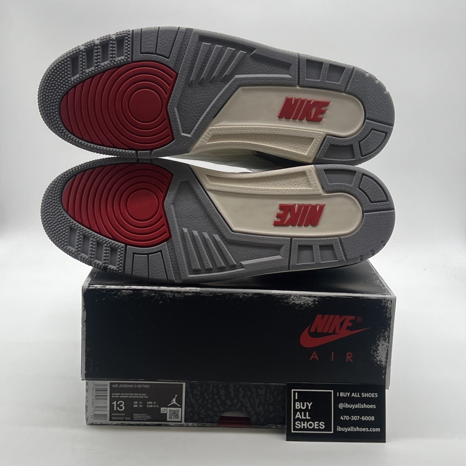 Size 13 - Air Jordan 3 Retro Mid White Cement Reimagined (DN3707-100)