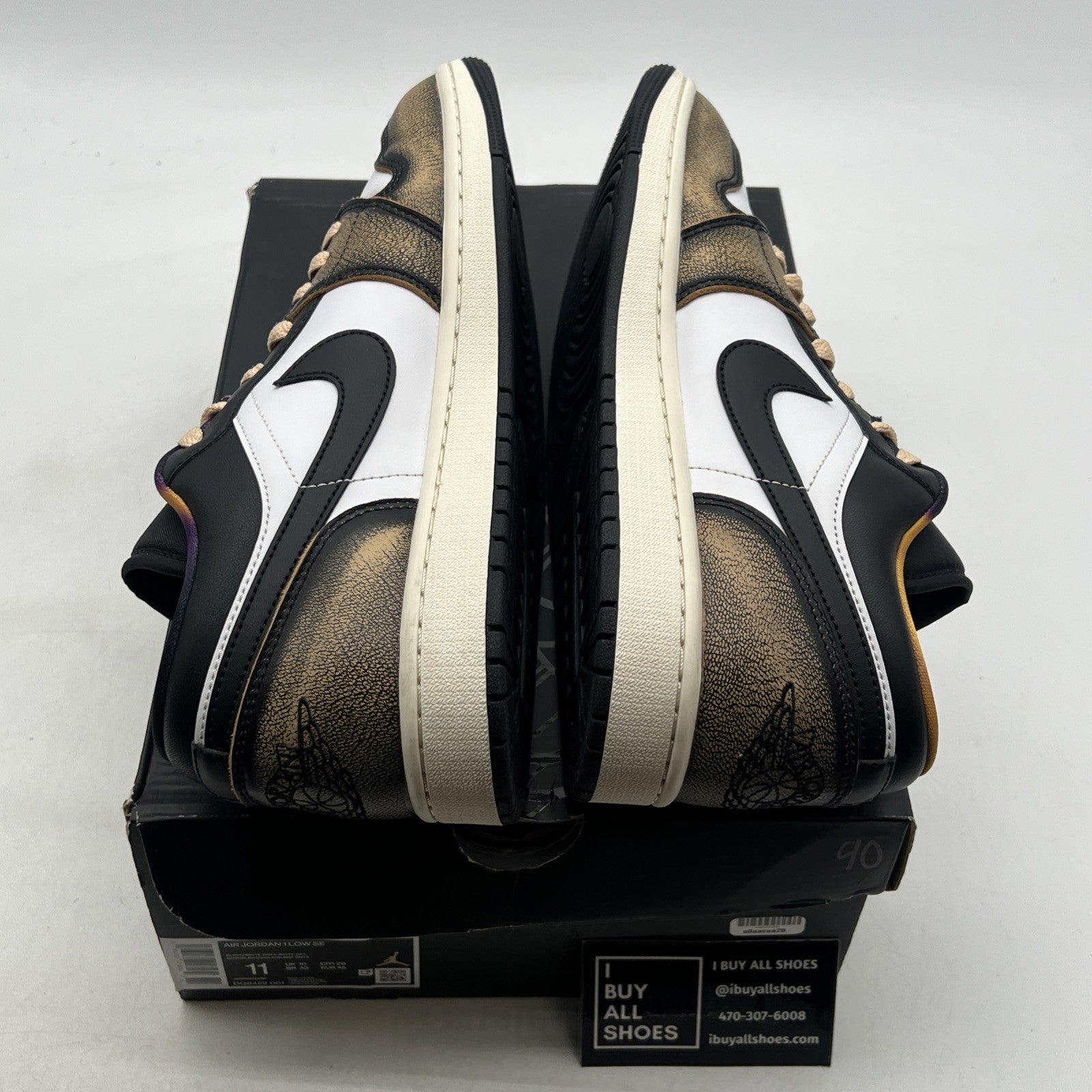 Size 11 - Air Jordan 1 Low SE Wear Away Tan 2022 (DQ8422-001)