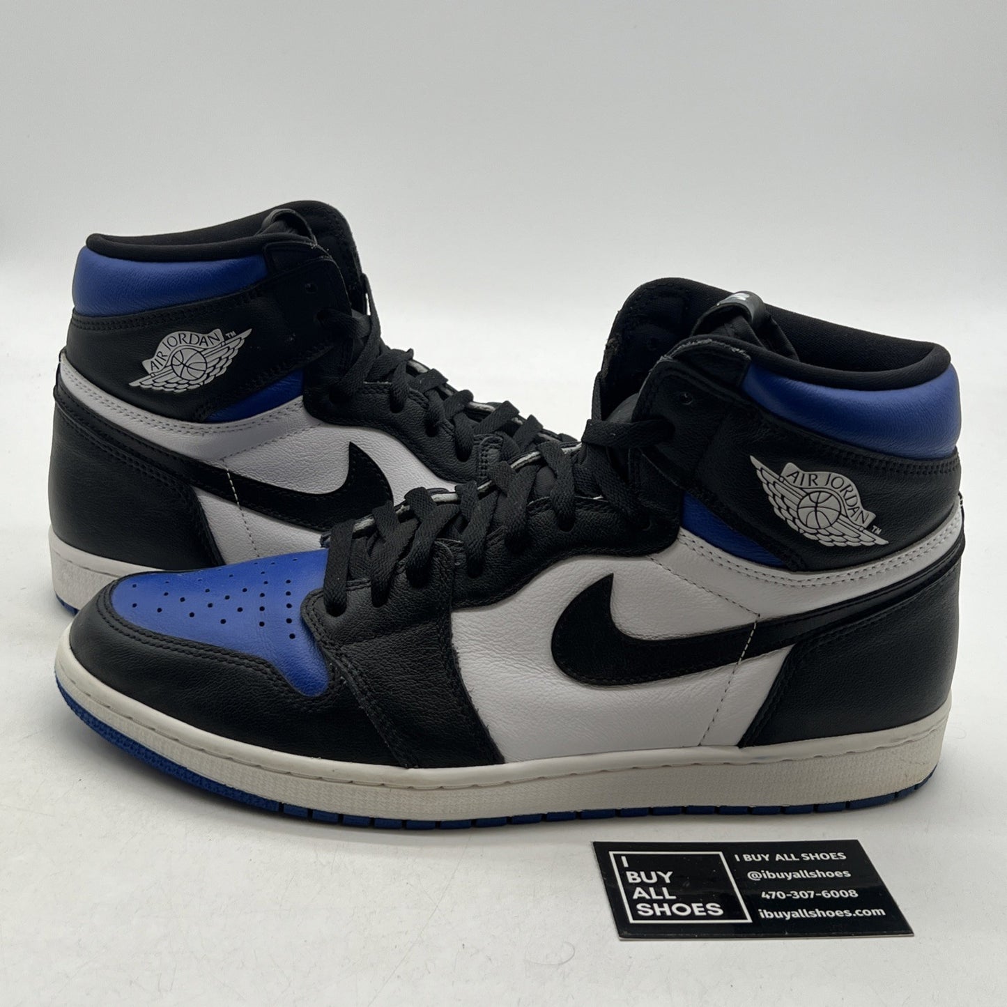 Size 13 - Air Jordan 1 Retro OG High Royal Toe (555088-041)