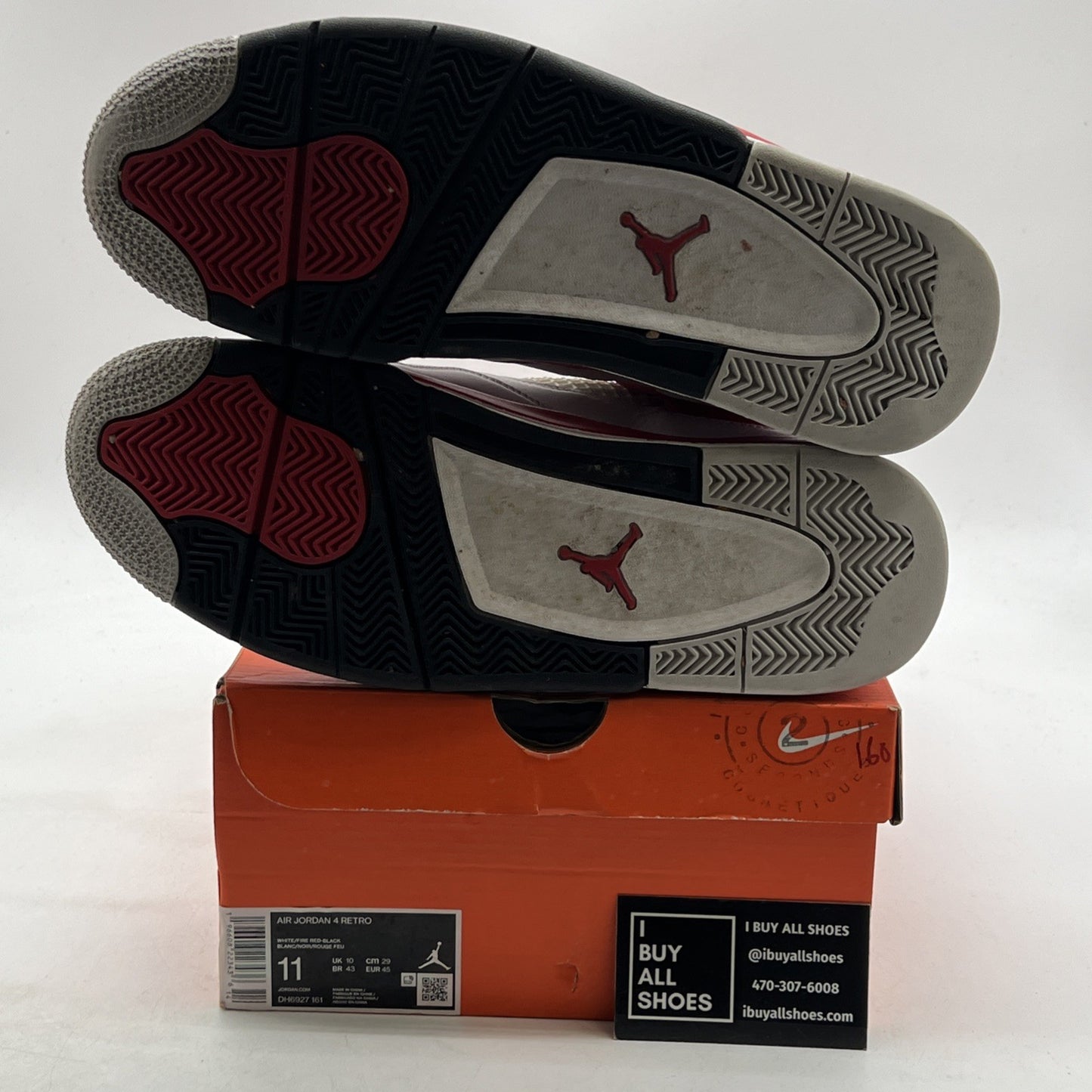 Size 11 - Air Jordan 4 Retro Mid Red Cement (DH6927-161)