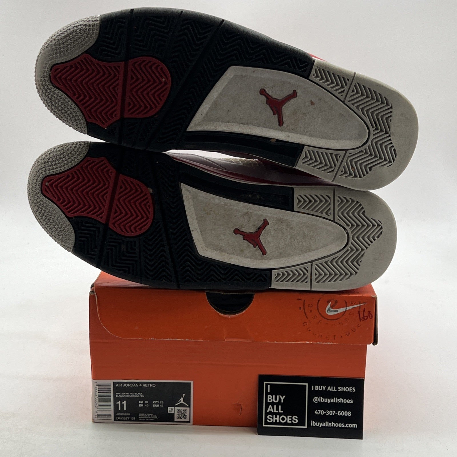 Size 11 - Air Jordan 4 Retro Mid Red Cement (DH6927-161)