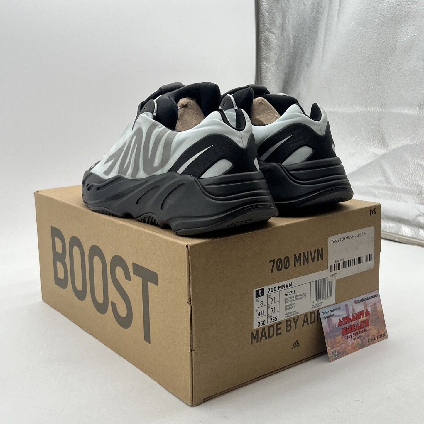 Size 8 - adidas Yeezy Boost 700 MNVN Blue Tint (GZ0711)