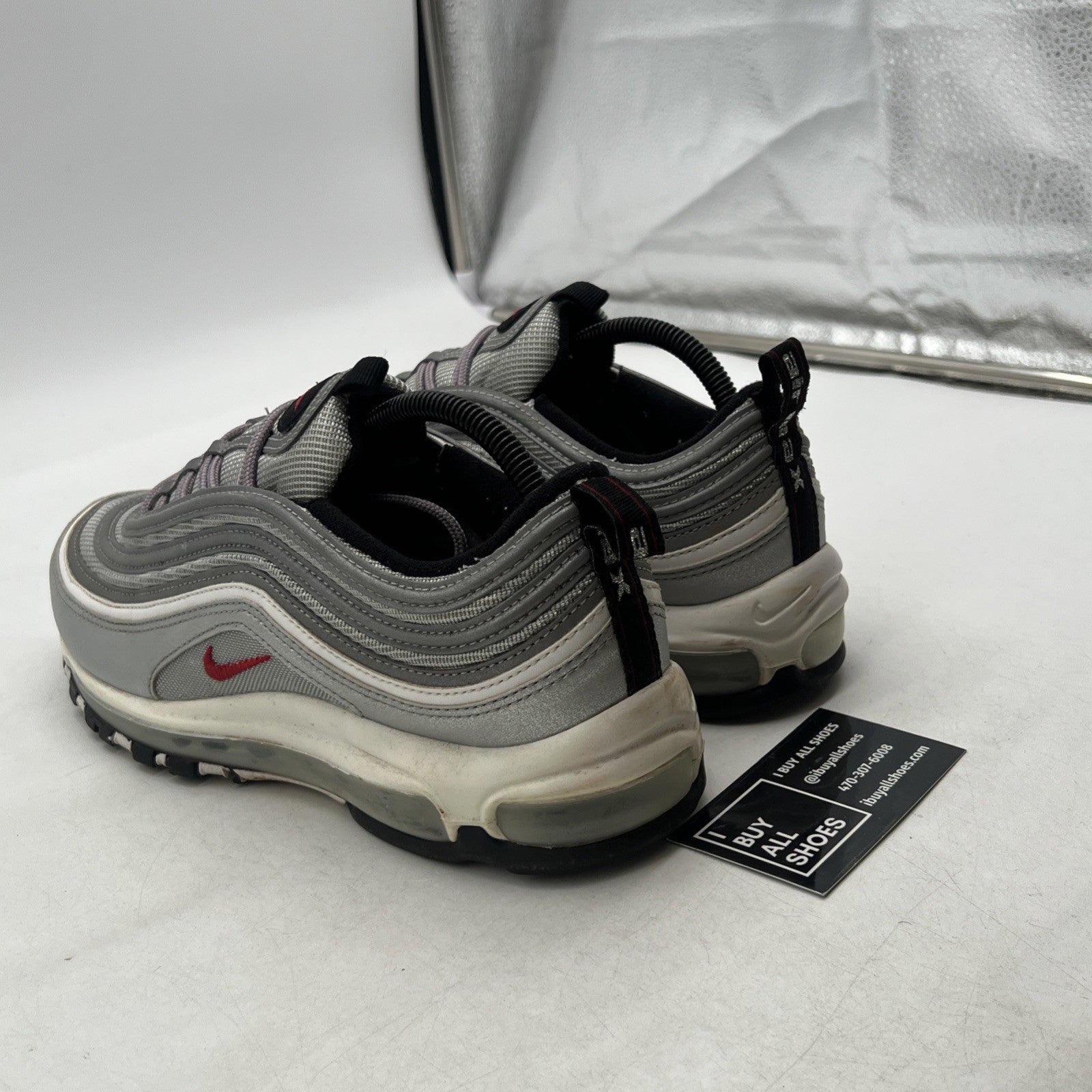 Size 9.5 - Nike Air Max 97 OG QS 2017 Silver Bullet (884421-001)