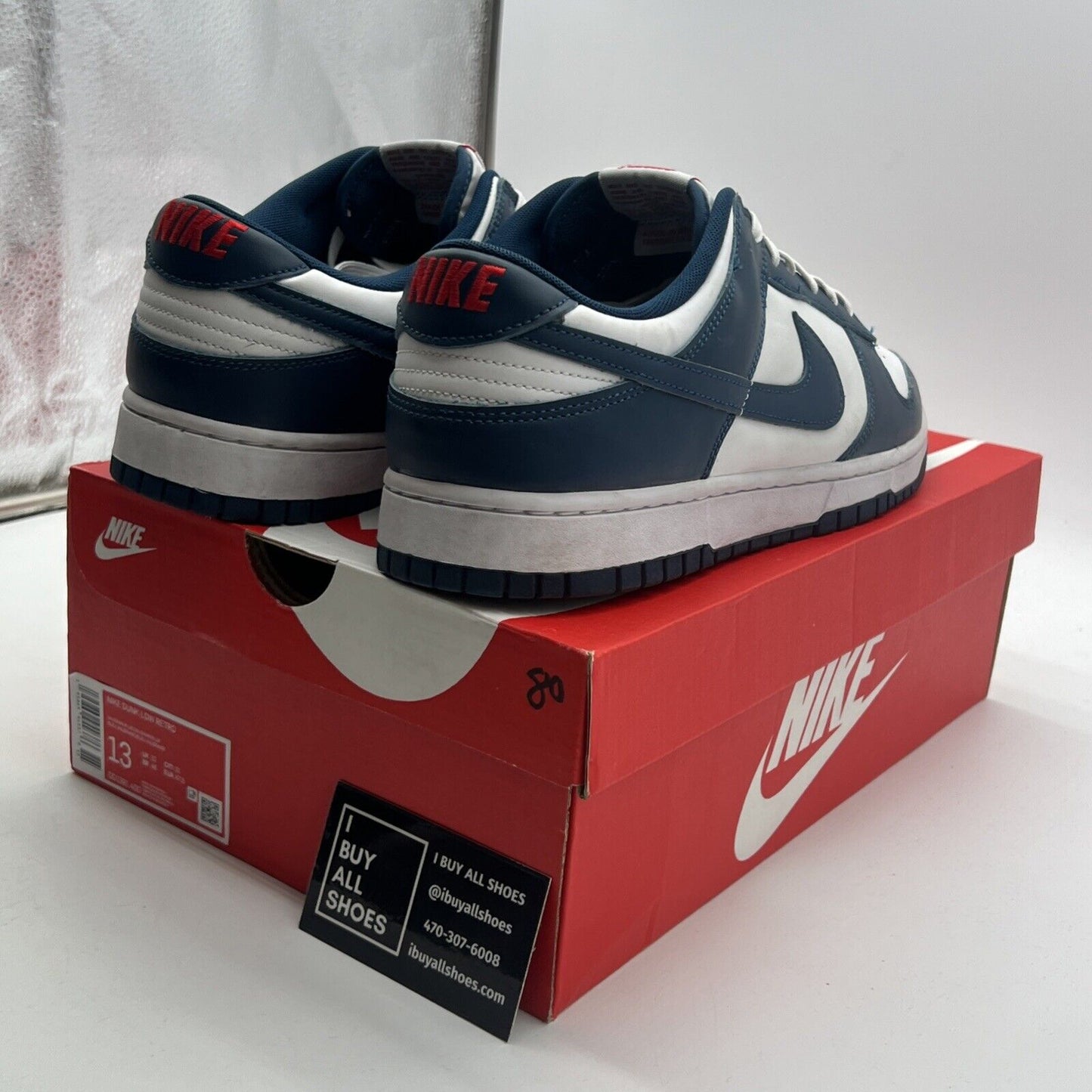 Size 13 - Nike Dunk Low Velarian Blue/White (DD1391-400)
