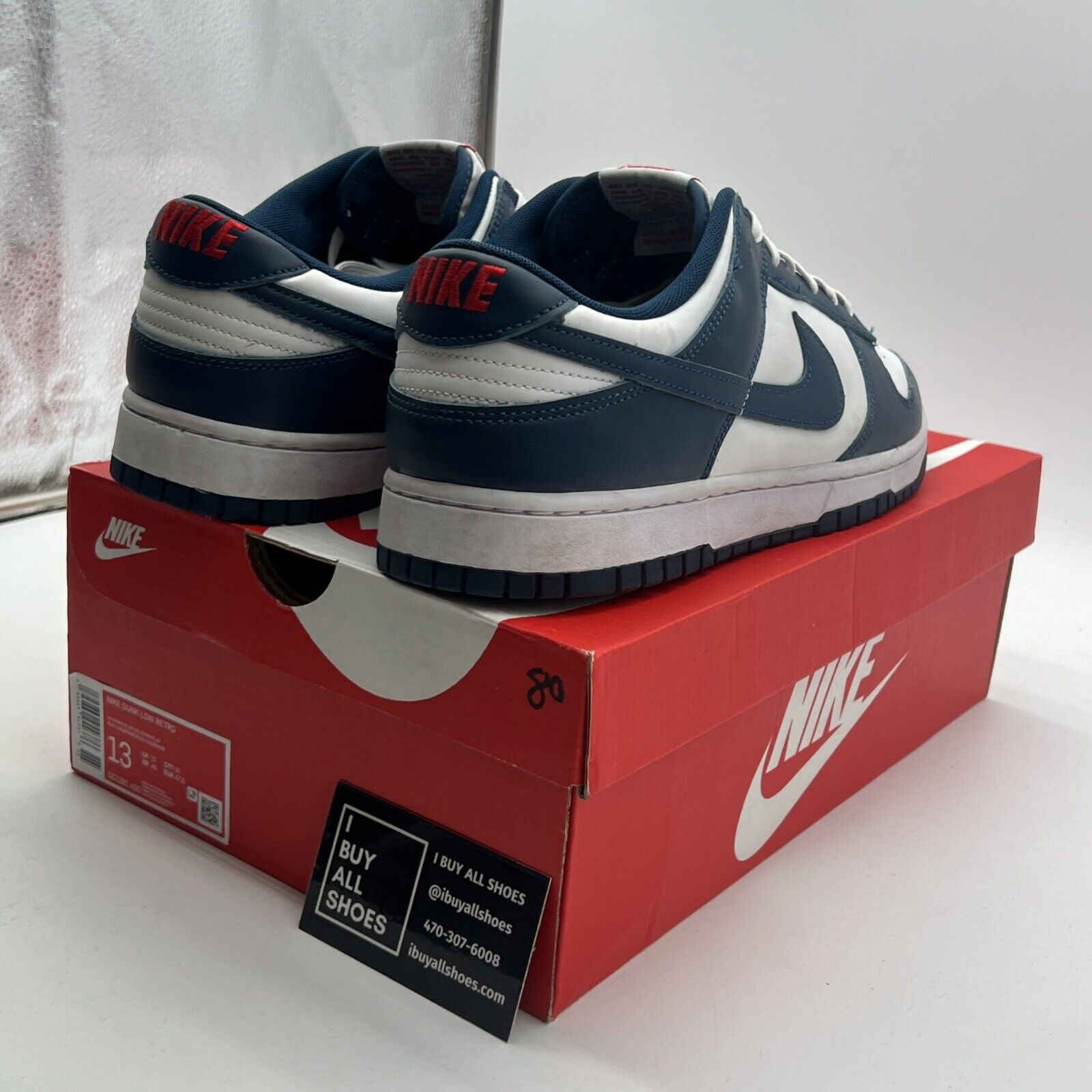 Size 13 - Nike Dunk Low Velarian Blue/White (DD1391-400)