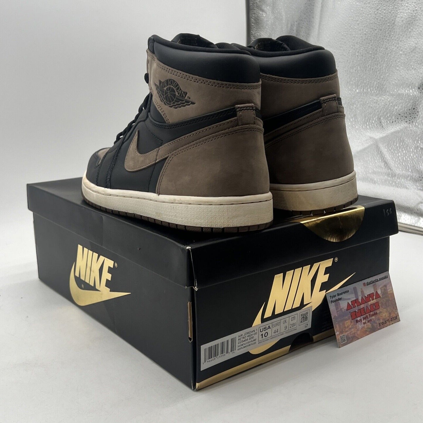 Size 10 - Air Jordan 1 Retro OG High Palomino (DZ5485-020)