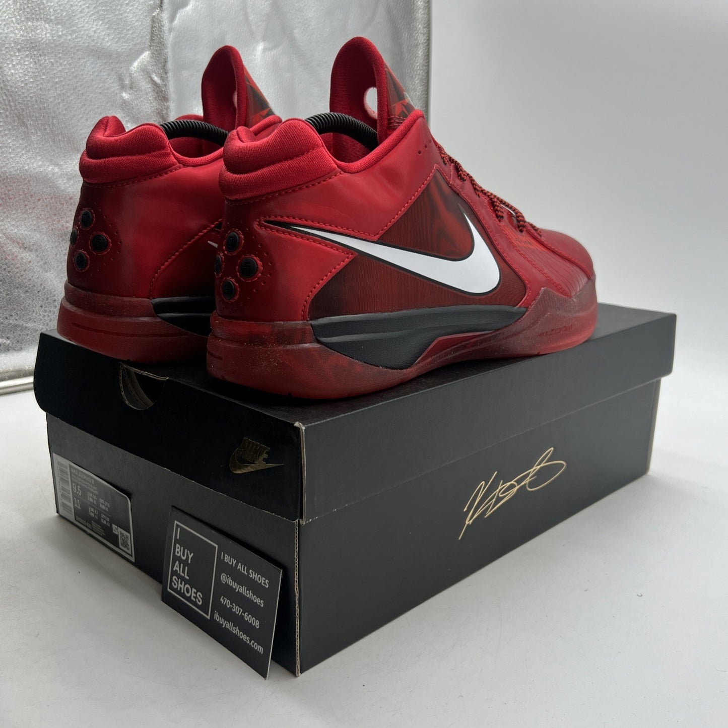Size 9.5 - Nike KD 3 Red (DV0835-600)