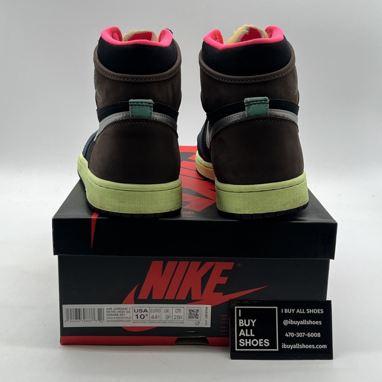 Size 10.5 - Air Jordan 1 Retro High Tokyo Bio Hack (555088-201)