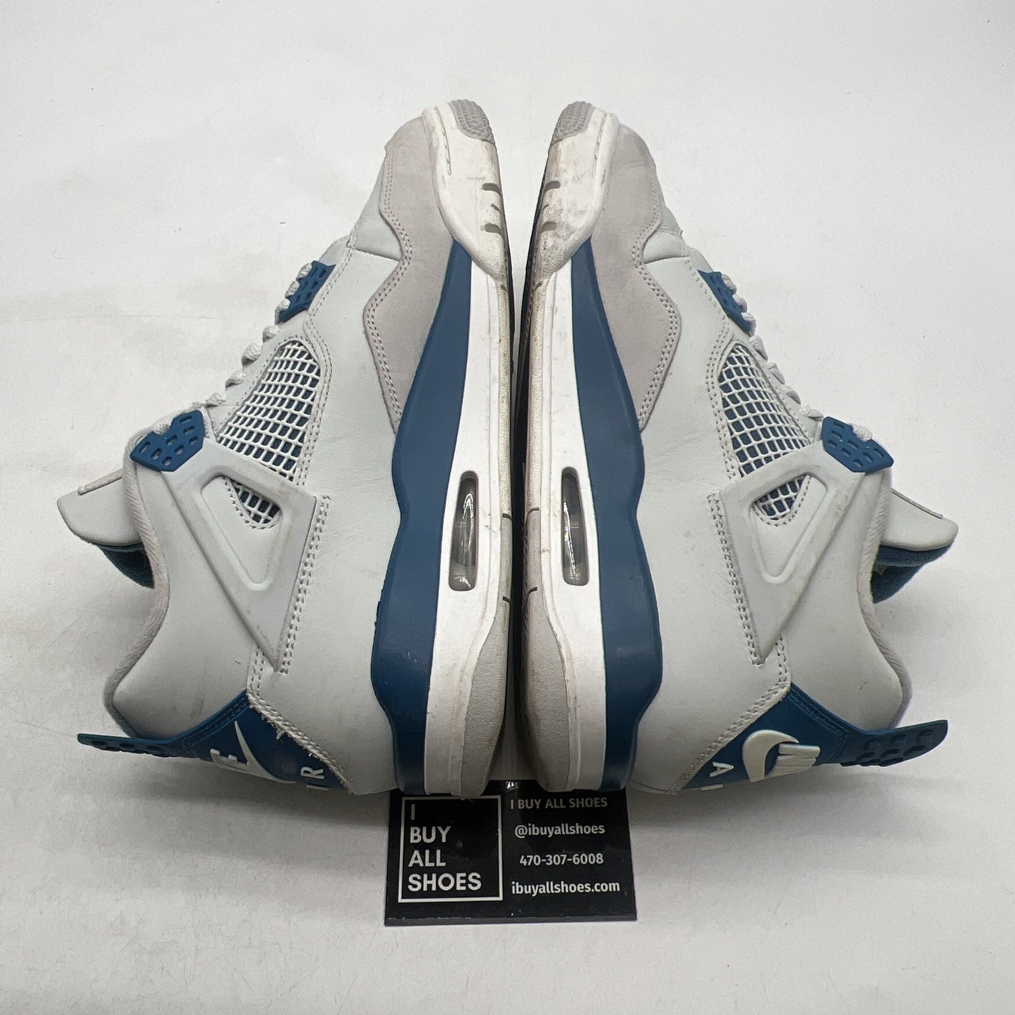 Size 9 - Air Jordan 4 Retro 2024 Military Blue (FV5029-141)