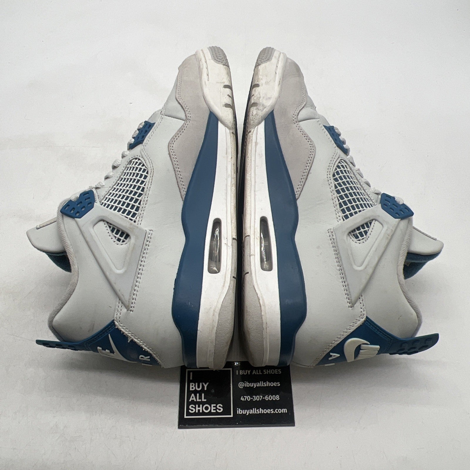 Size 9 - Air Jordan 4 Retro 2024 Military Blue (FV5029-141)