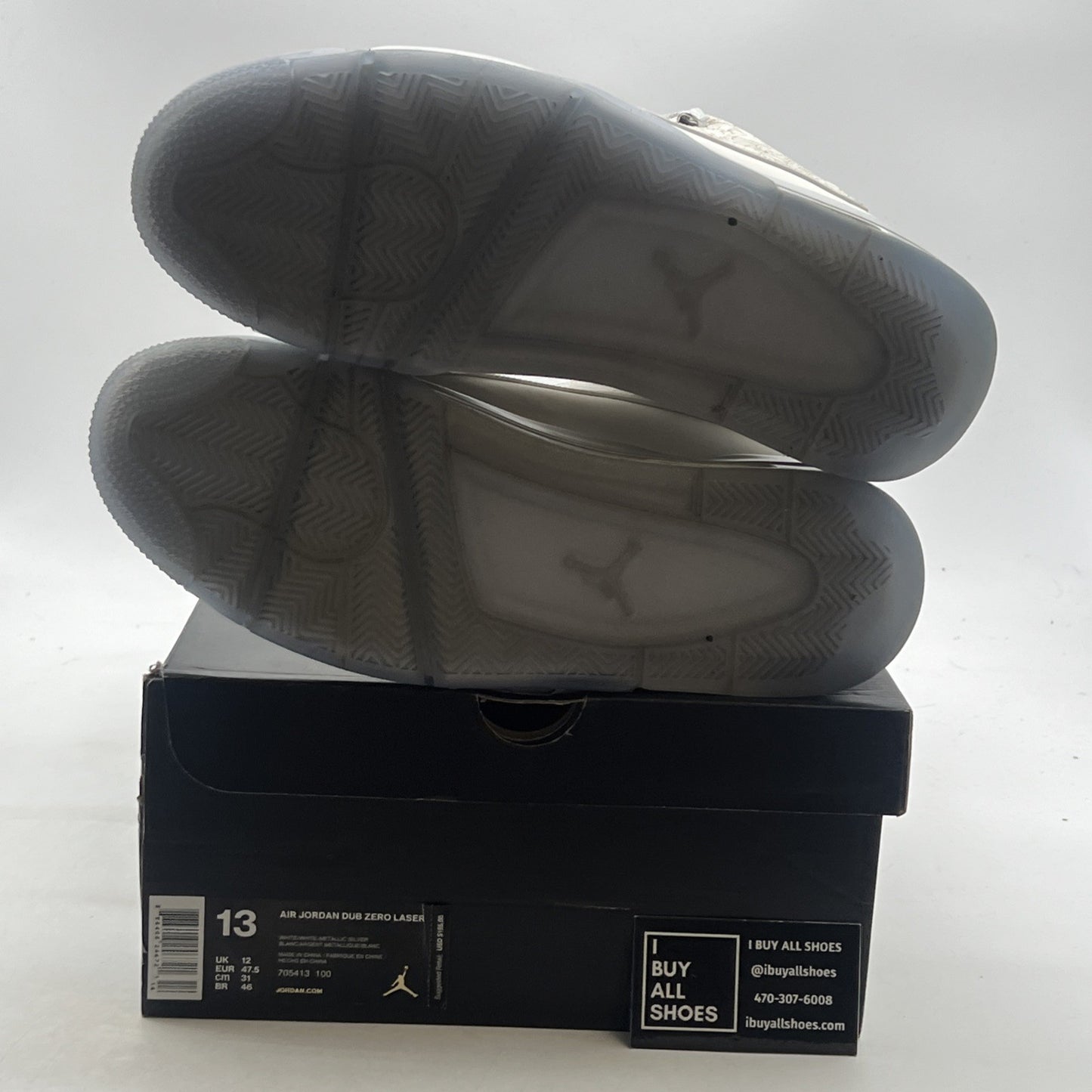 Size 13 - Air Jordan Dub Zero Laser (705413-100)