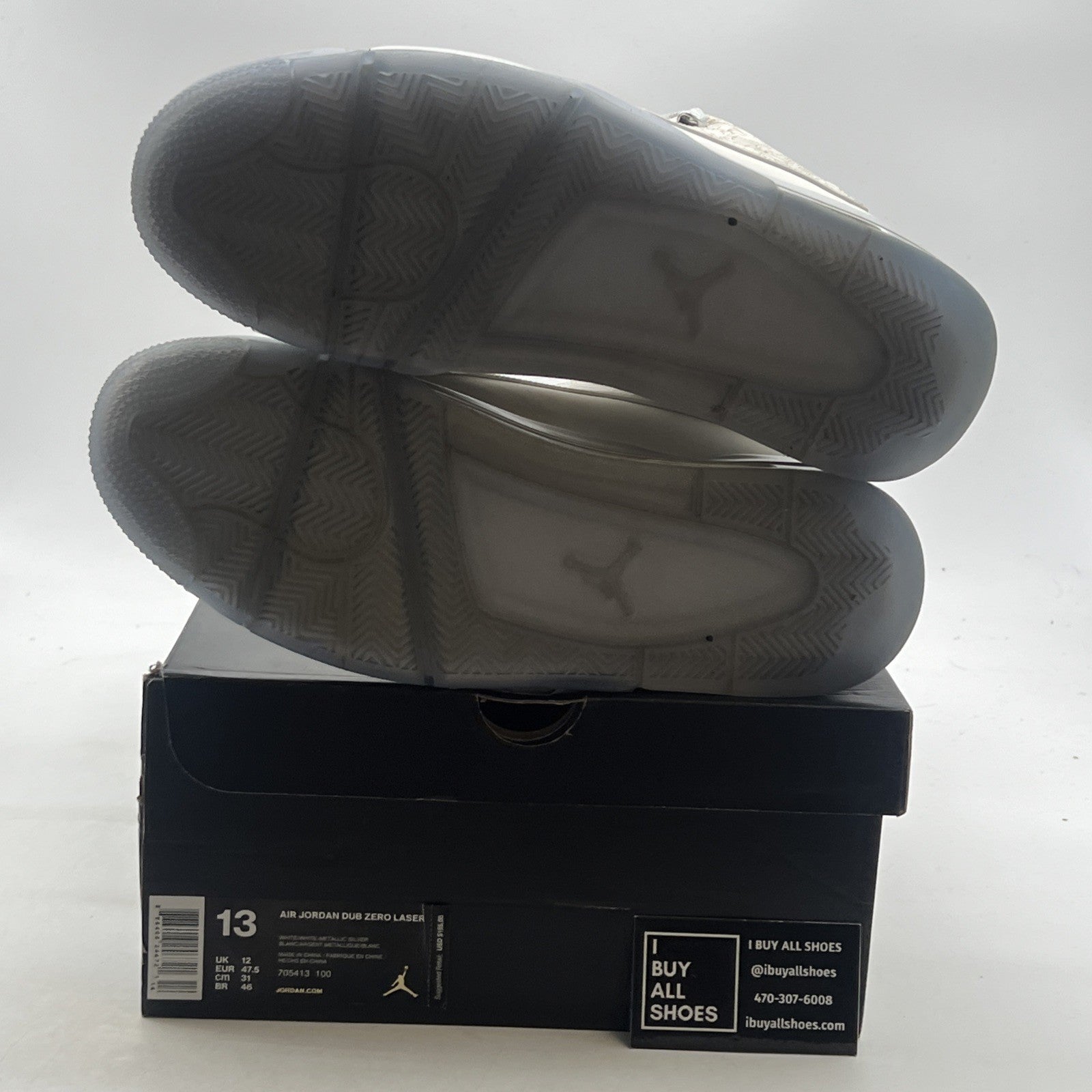 Size 13 - Air Jordan Dub Zero Laser (705413-100)