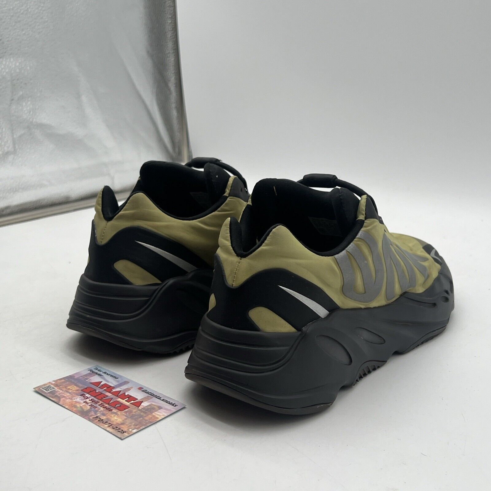 Size 10 - adidas Yeezy Boost 700 MNVN Resin Black Grey (GW9525)