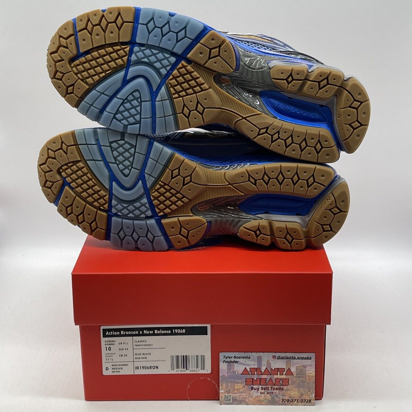 Size 10 - New Balance Action Bronson x 1906R Medusa Azul Purple (M1906RON)