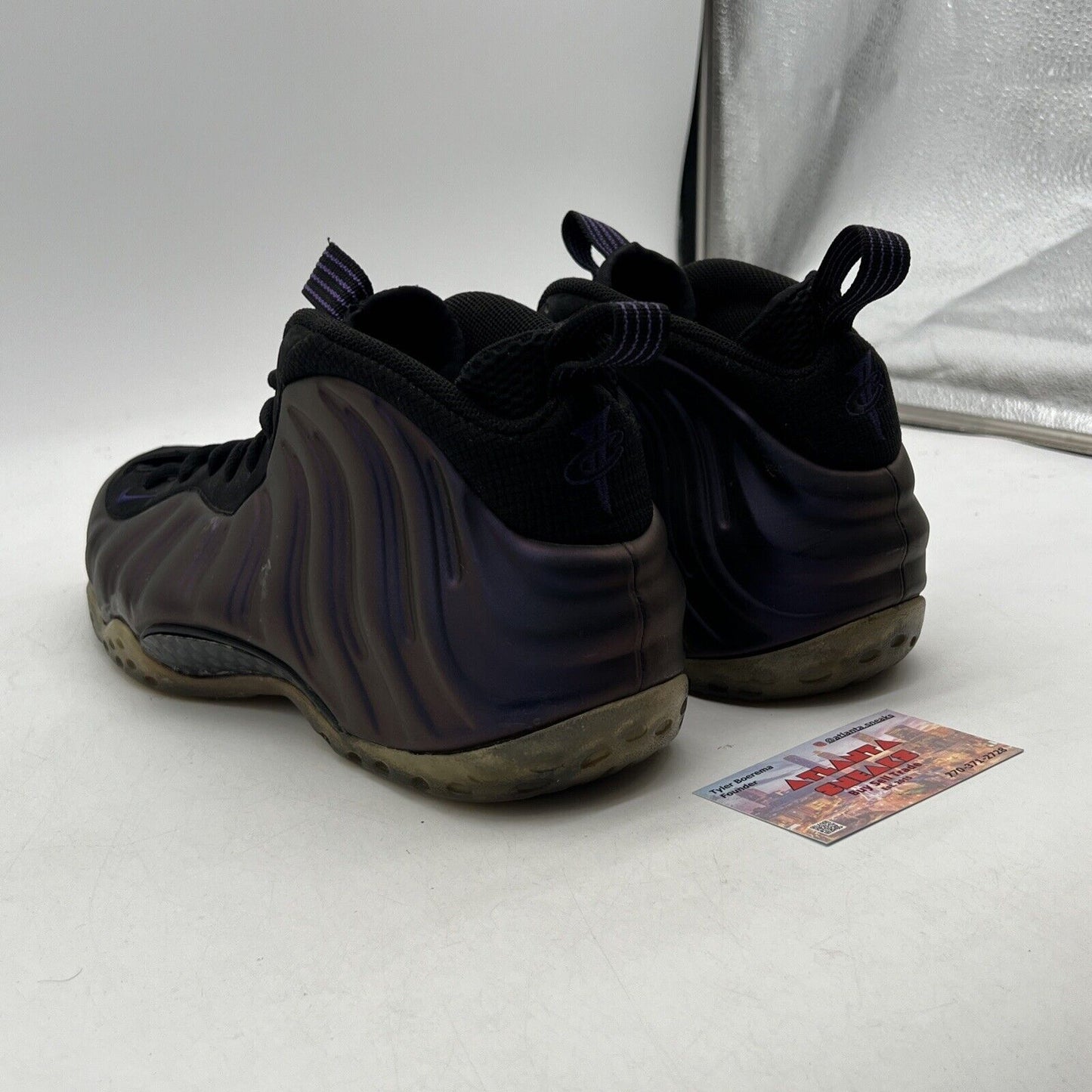 Size 11.5 - Nike Air Foamposite One 2010 Eggplant (334996-051)