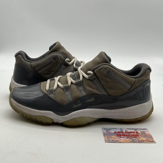Size 10.5 - Air Jordan 11 Retro Low Cool Grey 2018 (528895-003)