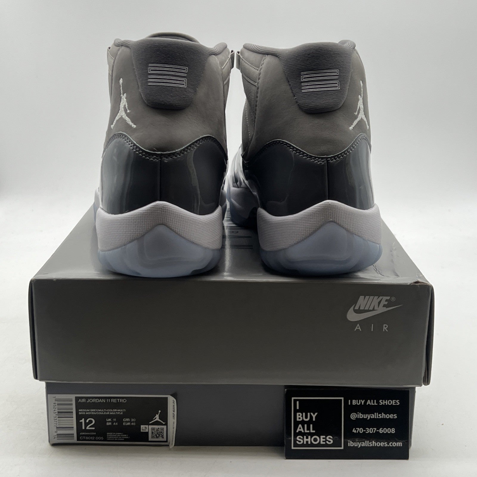Size 12 - Air Jordan 11 Retro High Cool Grey (CT8012-005)
