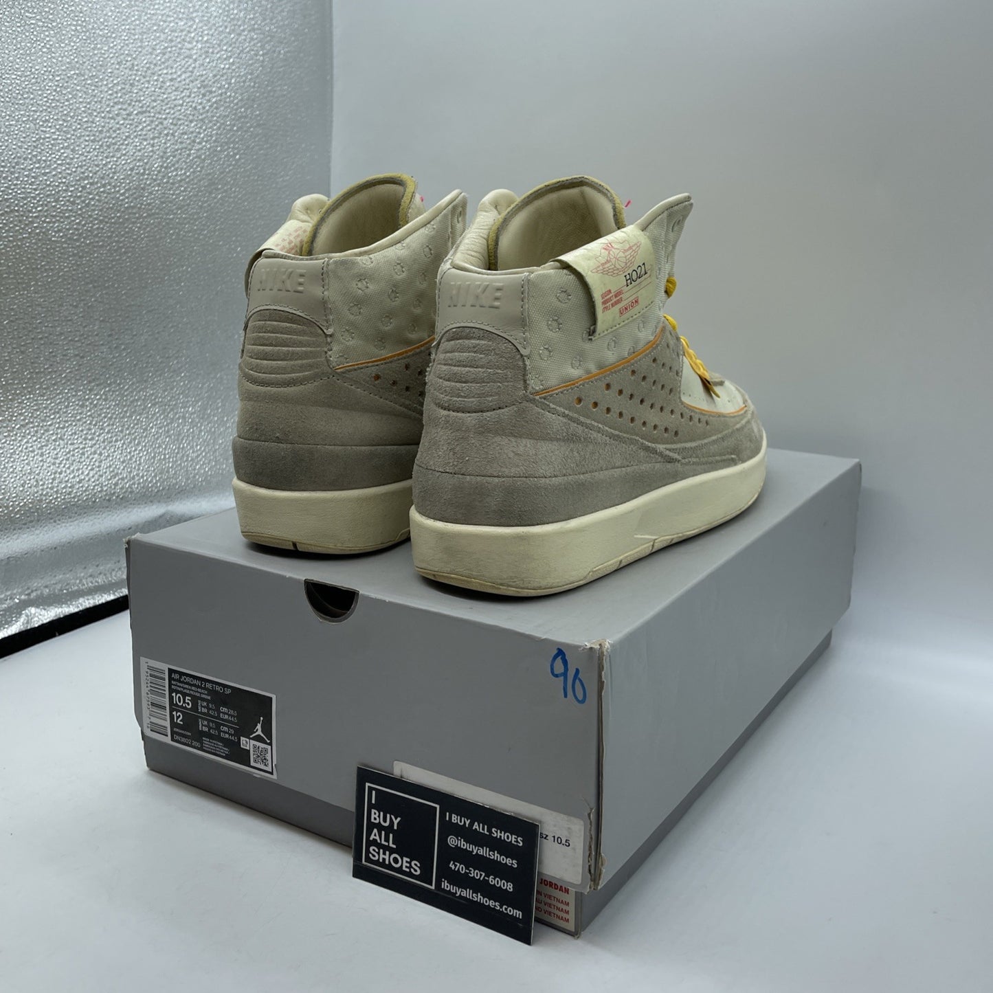 Size 10.5 - Union LA x Air Jordan 2 Retro SP Rattan Brown Suede (DN3802-200)