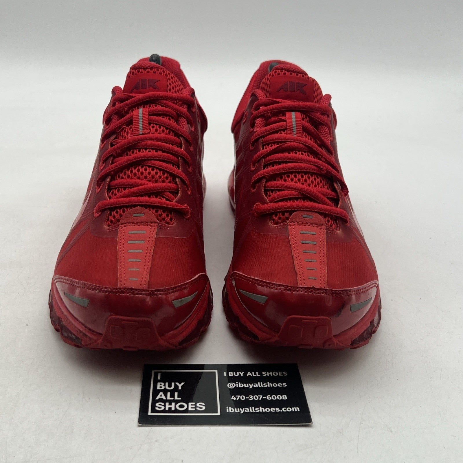 Size 9 - Nike Men's Air Max Plus 2009 (354744-600) Red Running Shoes Sneakers