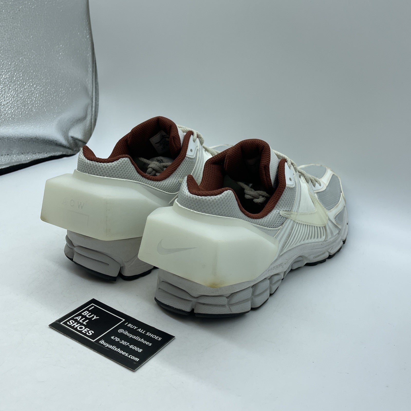 Size 12 - Nike A-Cold-Wall* x Air Zoom Vomero 5 Sail White Suede (AT3152-100)