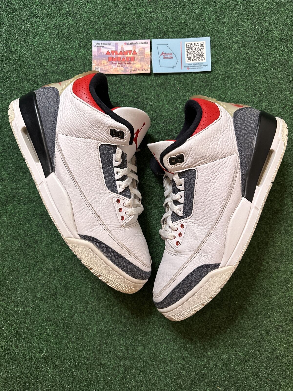 Size 12 - Jordan 3 Retro Denim SE Fire Red 2020