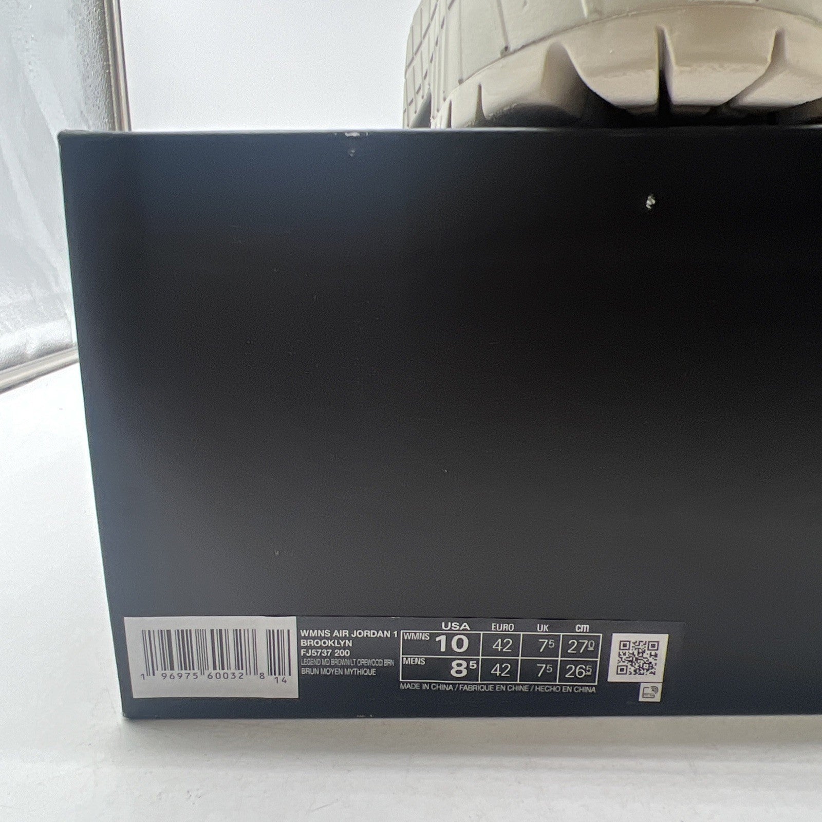 Size 10W - Nike Air Jordan 1 Brooklyn High Platform Brown (FJ5737-200)