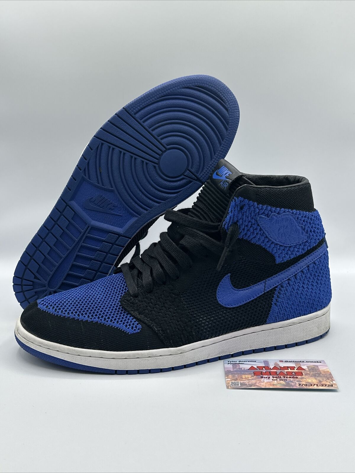 Size 11.5 - Jordan 1 Retro High OG Flyknit Royal 2017