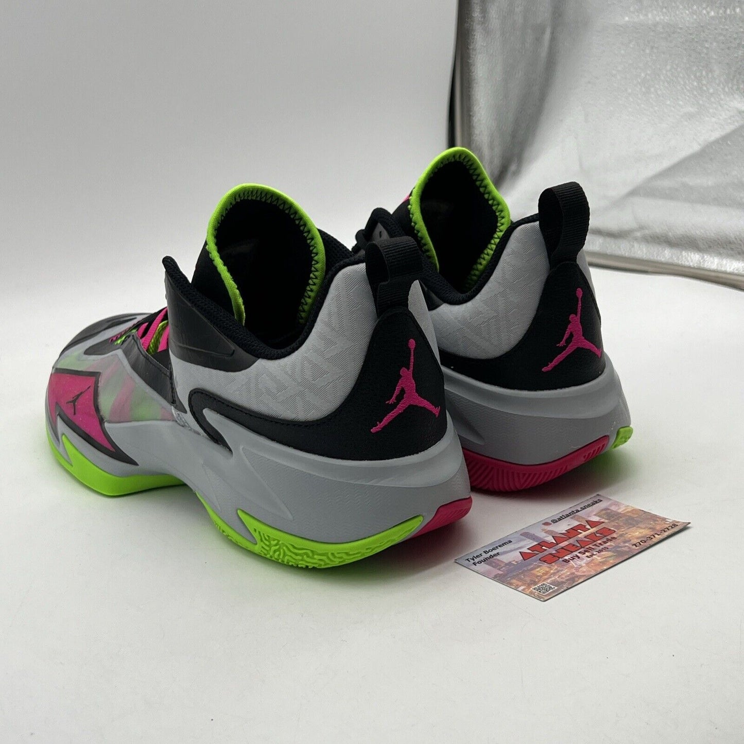 Size 11.5 - Jordan One Take 3 Multicolor Green Grey Pink (DC7701-002)