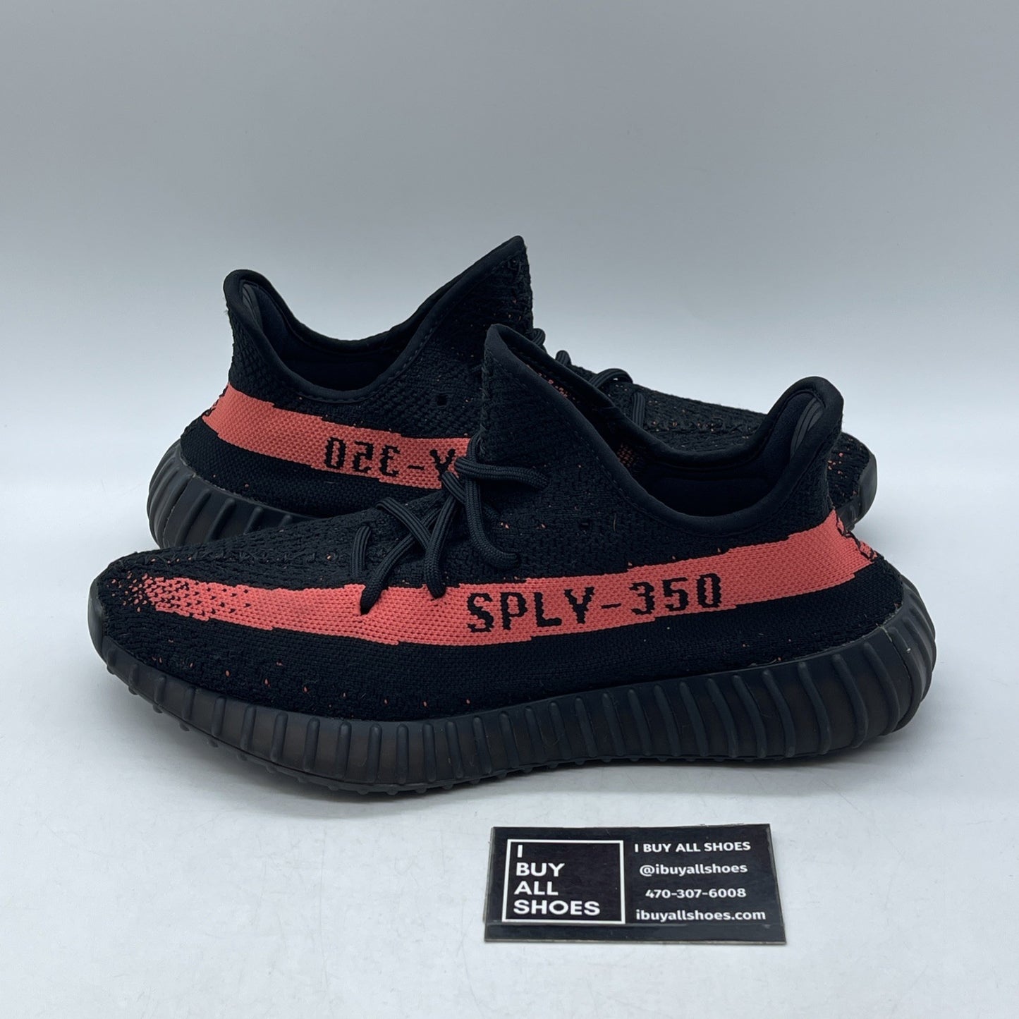 Size 9 - adidas Yeezy Boost 350 V2 Low Red Stripe (BY9612)