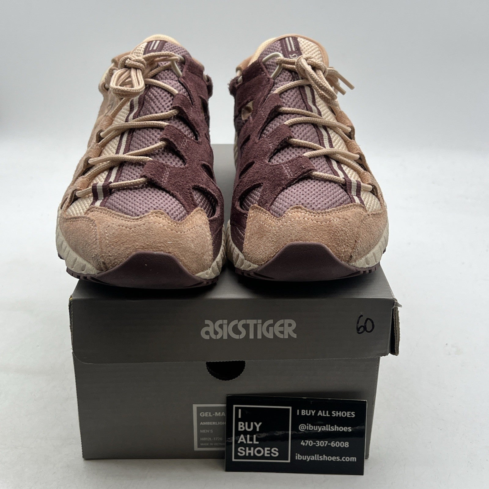 Size 11.5 - Asics Gel Mai Amberlight Rose Taupe Beige (H812L-1726)