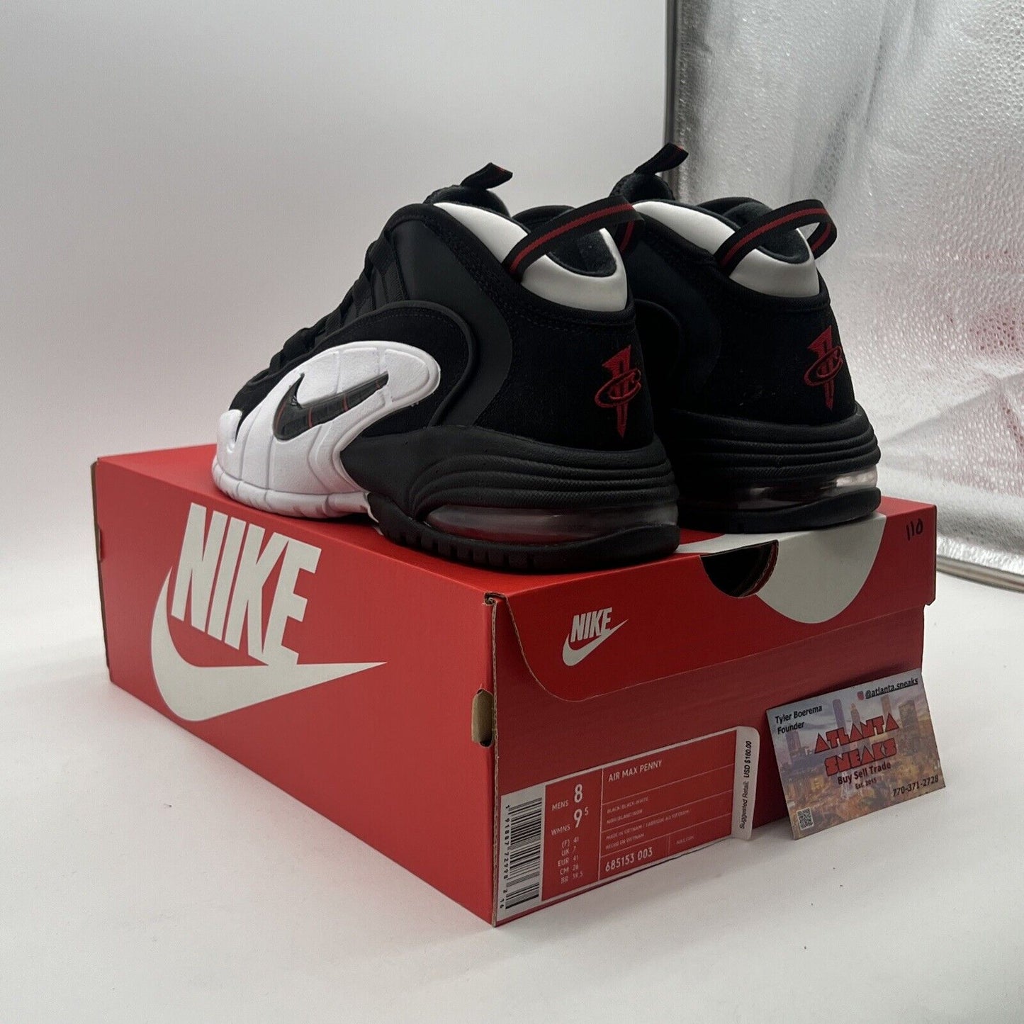 Size 8 - Nike Air Max Penny 1996 Olympics (685153-003)