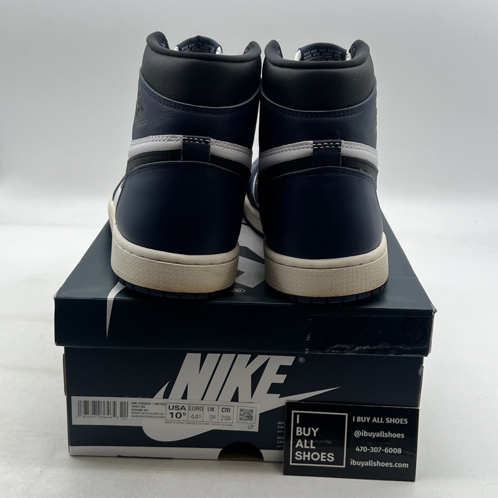 Size 10.5 - Air Jordan 1 Retro OG High Midnight Navy (DZ5485-401)
