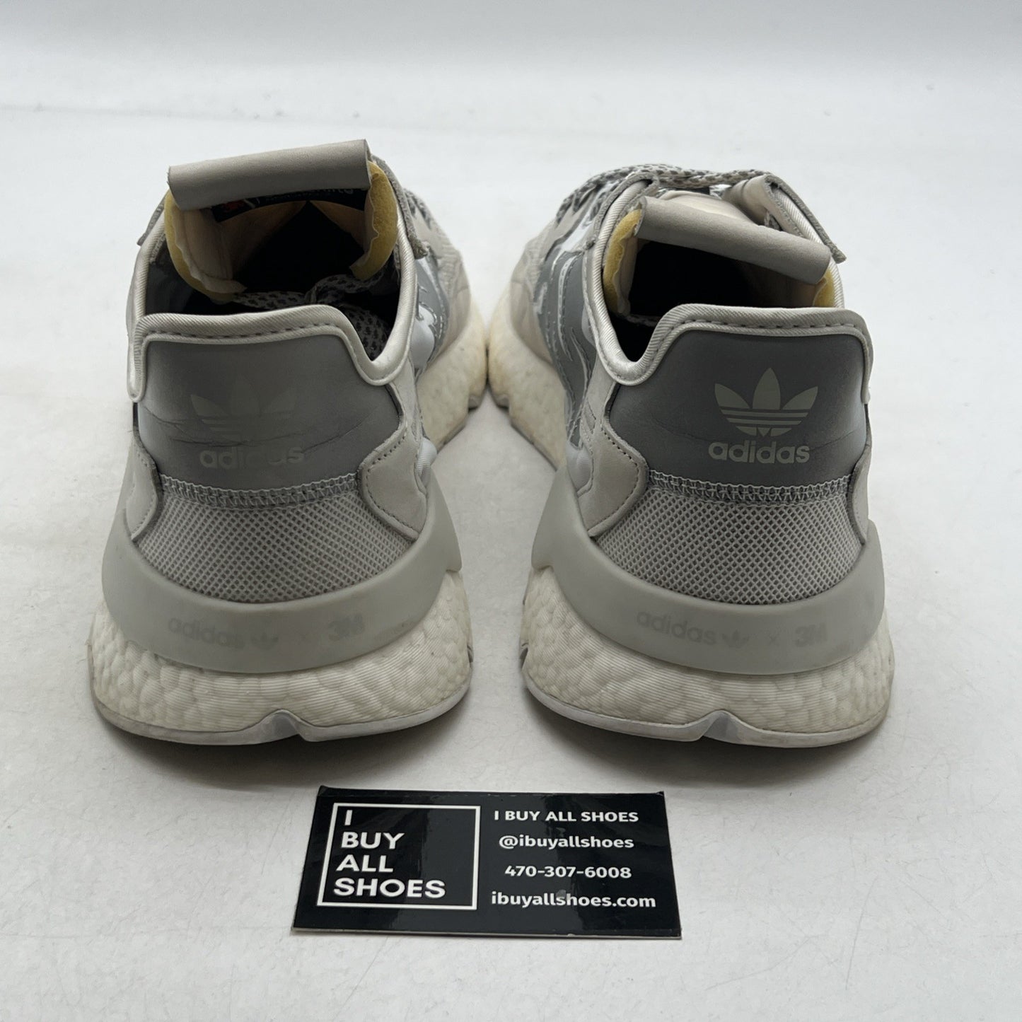 Size 14 - 3M x Adidas Nite Jogger Gray (EE5855)