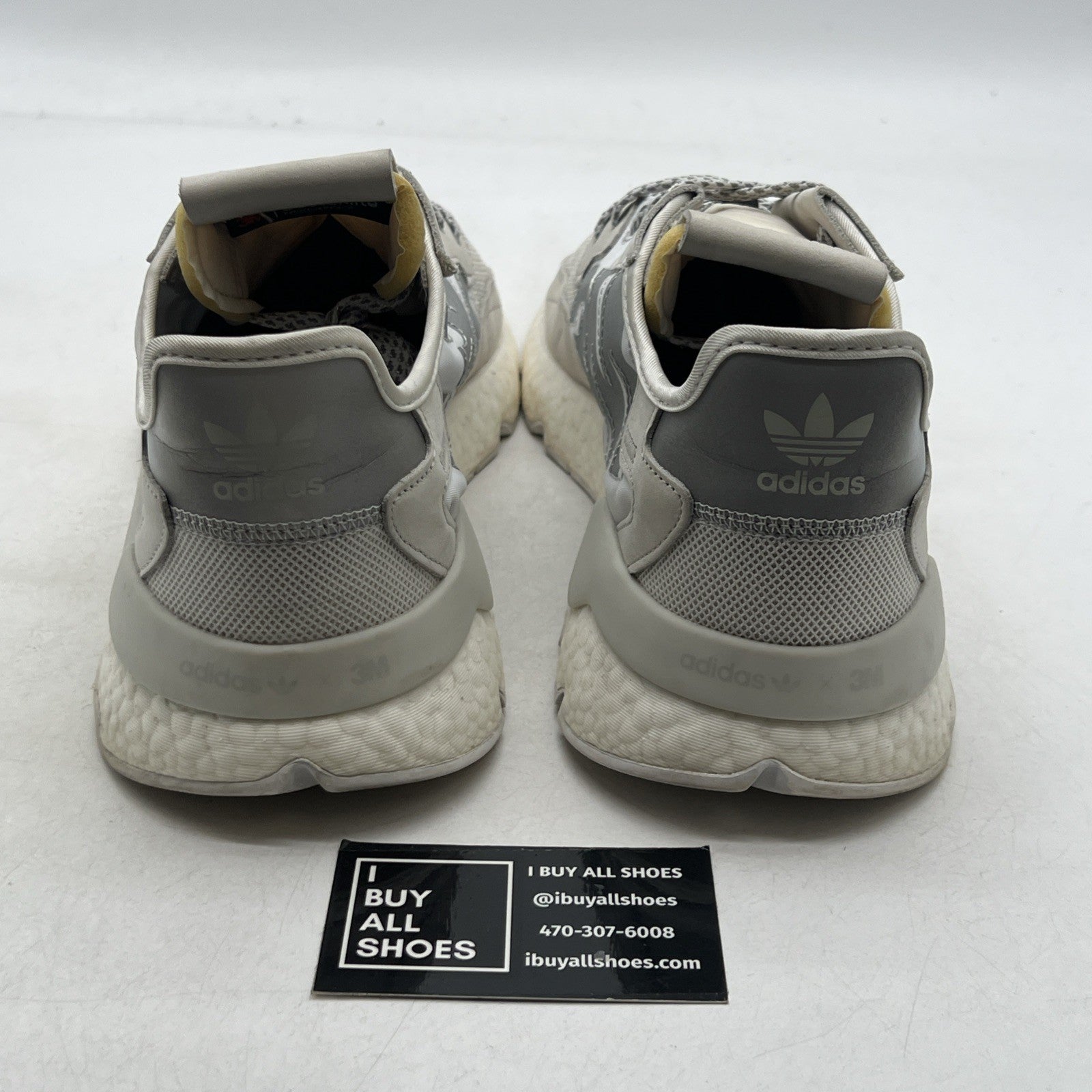 Size 14 - 3M x Adidas Nite Jogger Gray (EE5855)