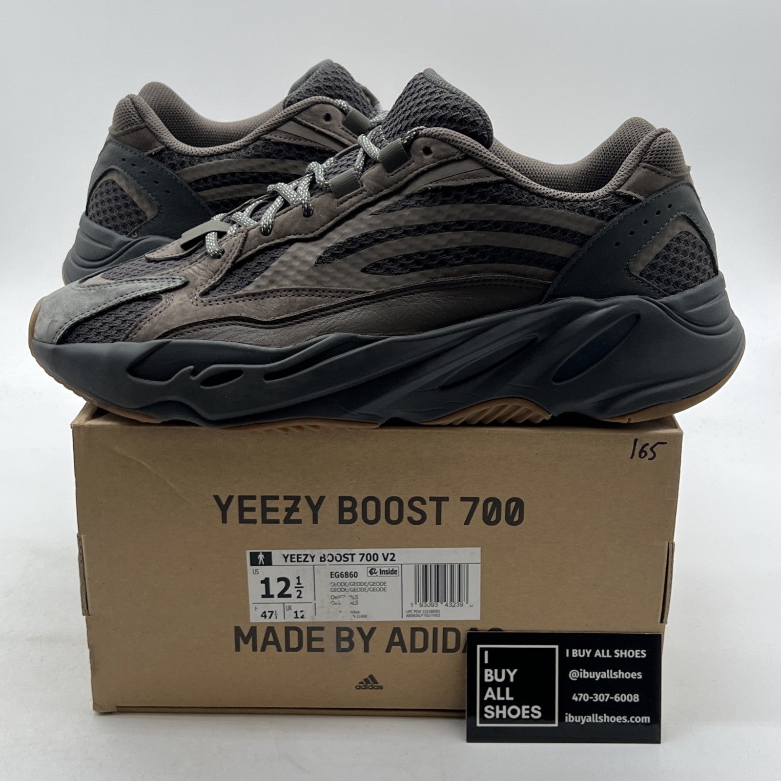 Size 12.5 - adidas Yeezy Boost 700 V2 Geode (EG6860)