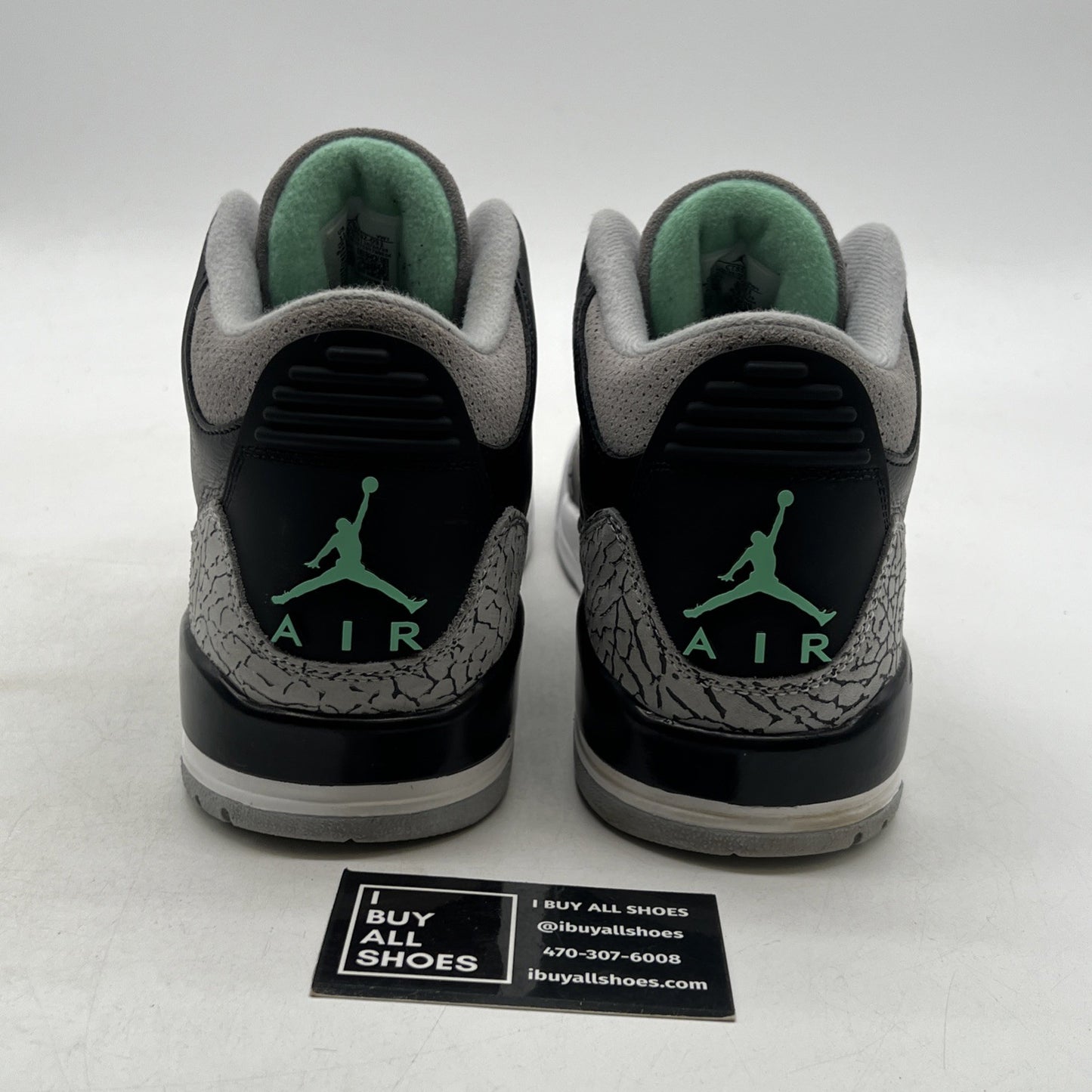 Size 11 - Air Jordan 3 Retro Green Glow (CT8532-031)